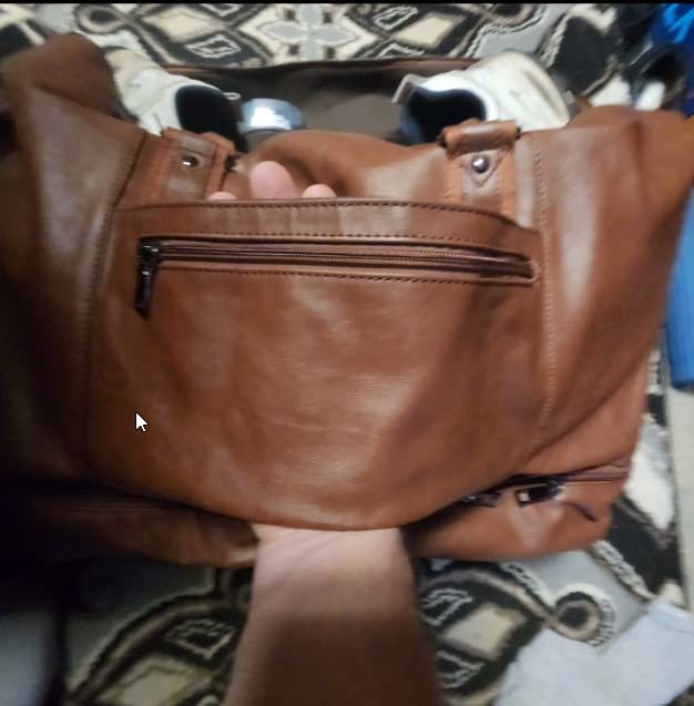 Weekender Overnight Bag Carry On Bag Travel Bag with Shoe Pouch customer photo 2