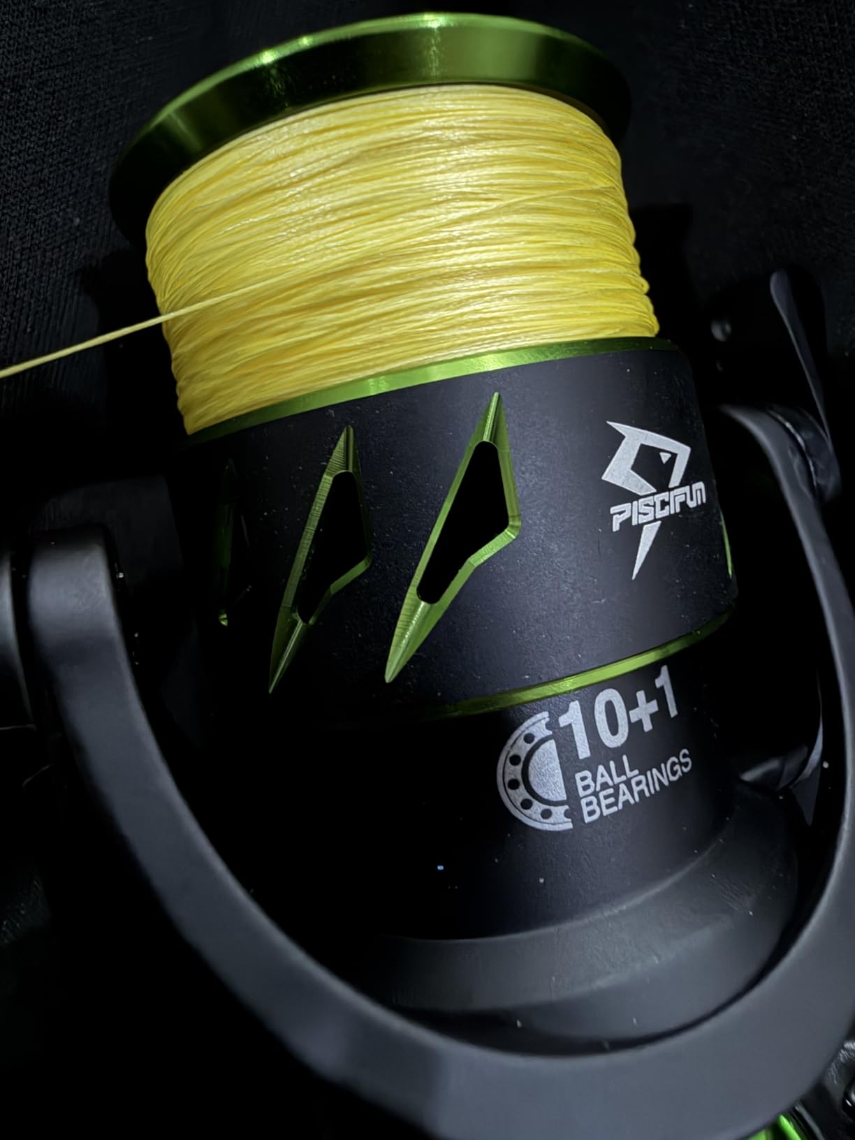 Piscifun Viper X Spinning Reel, 33lb Max Drag, 10+1 Shielded BB | Carbon fiber drag, 5.2:1/6.2:1 gear ratio, 500-5000 sizes=