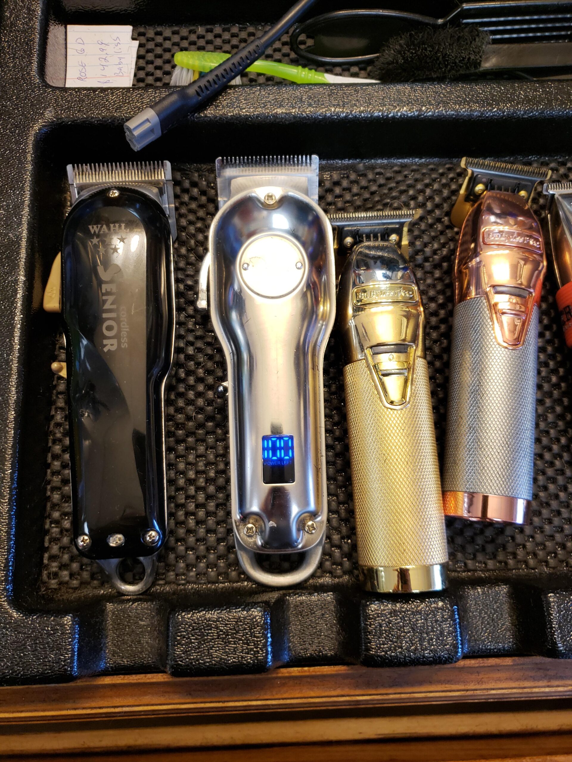 Fagaci Professional Hair Clippers with Extremely Fine Cutting, Cordless Hair Trimmer for Men & Women, Barber Clippers for Salon & Home Use customer photo 1