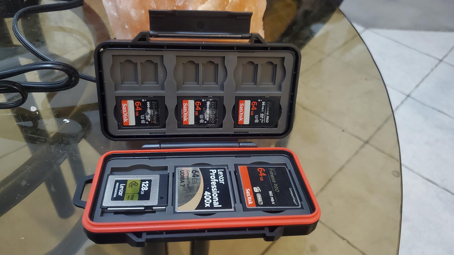PROfezzion Memory Card Holder Case for CFexpress Type B, XQD, CF, SD & TF | 48 Slots Weatherproof, Heavy Duty Hard Shell, Fits CFexpress Type-B, XQD, CF, SD & MicroSD Cards (Not for CFexpress Type-A) customer photo 2