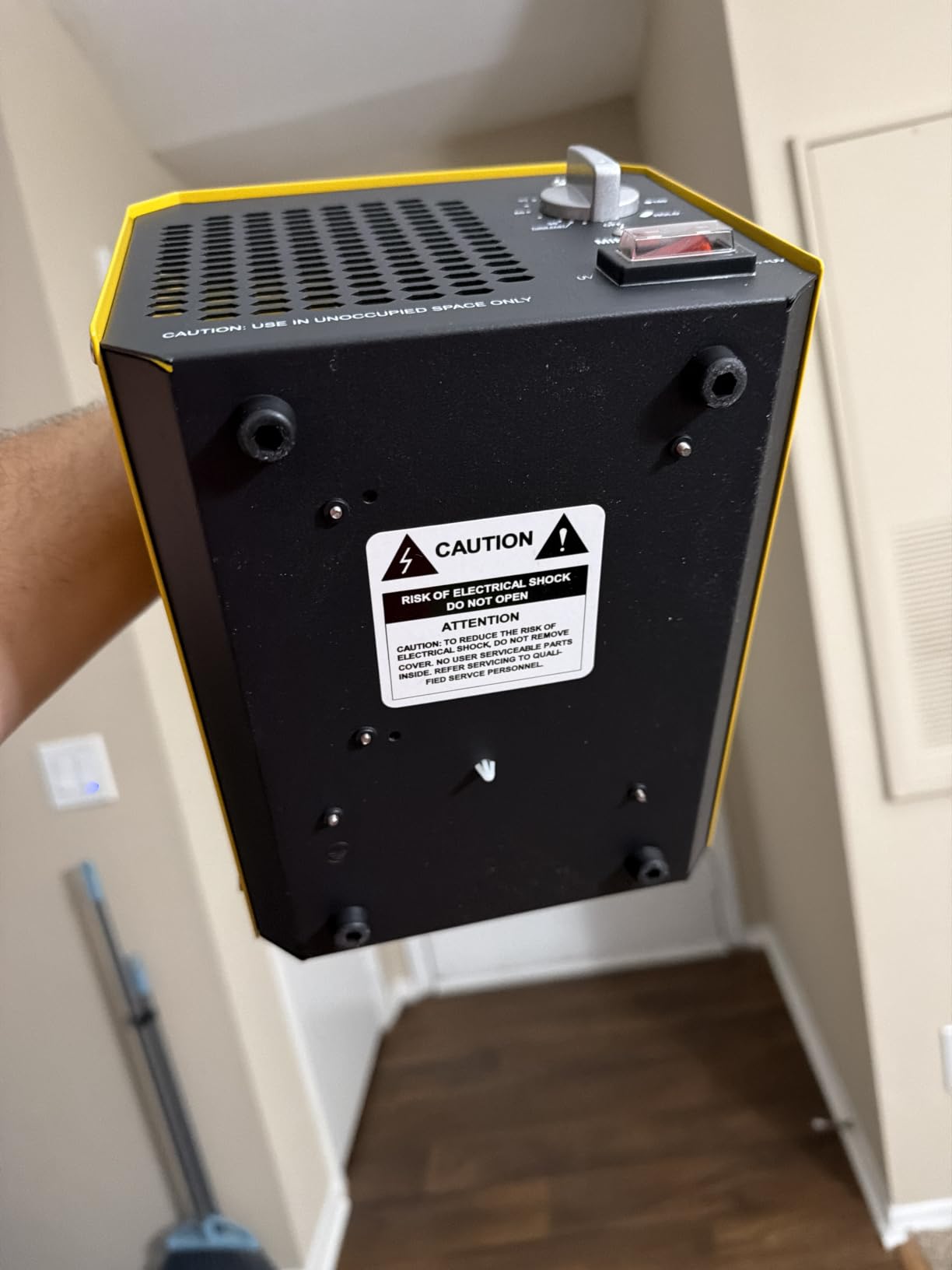 Ozone Generator for Home and Commercial Use -10,000mg/h, O3 Air Purifier and Ionizer Machine customer photo 1