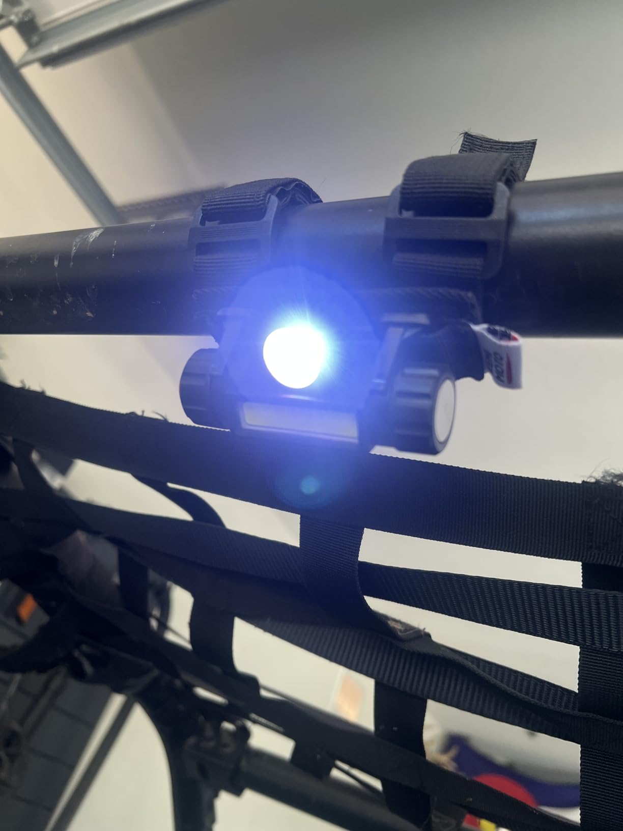 KEMIMOTO UTV Dome Light Roll Bar Cage Mount USB Rechargeable 1-Pack | UTV Interior Lights Two Light Modes Compatible with Polaris RZR Can Am X3 ATV Golf Cart Boat for 1.5 in-2.0 in Roll Cage customer photo 1