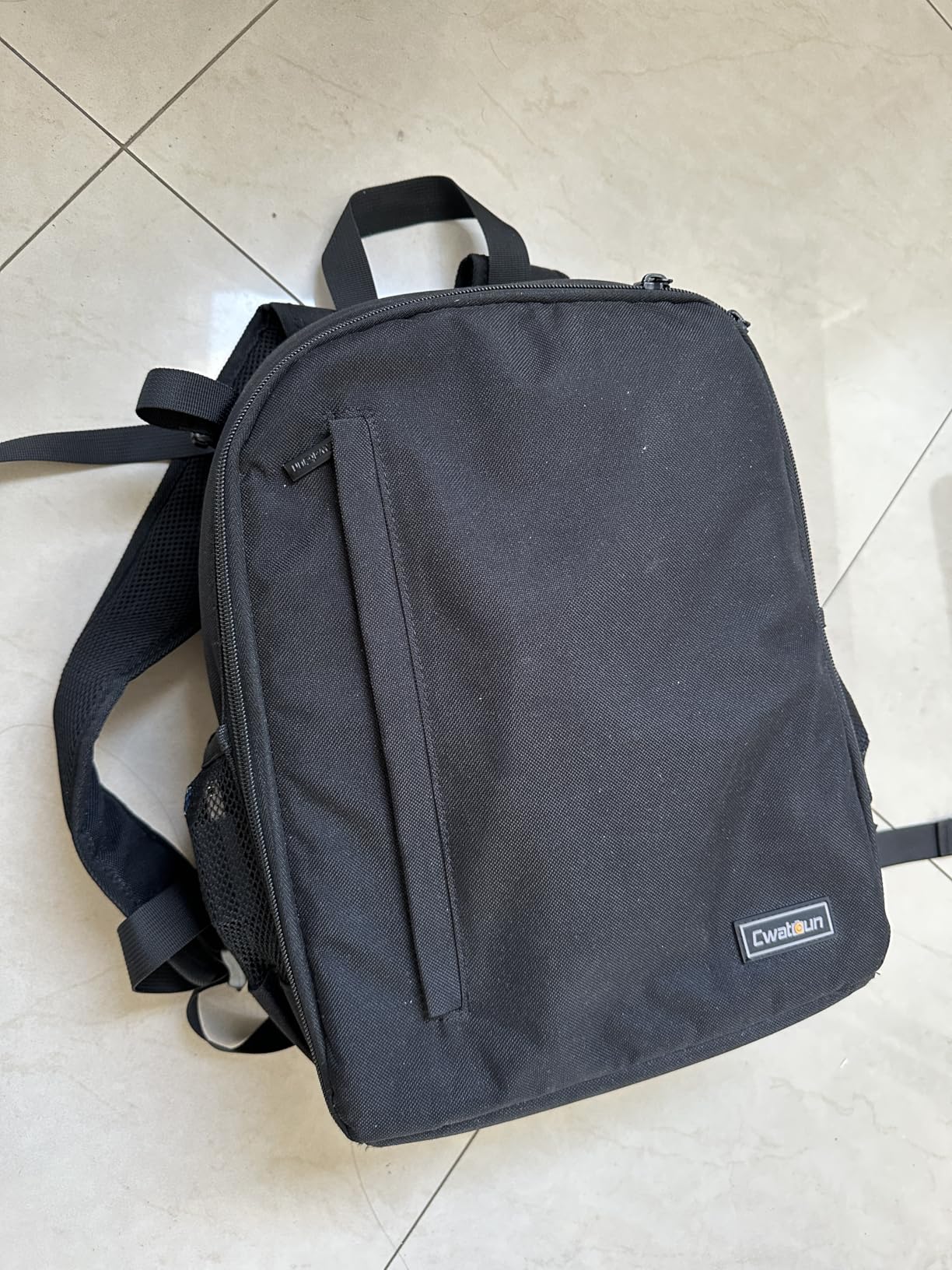 Cwatcun Camera Backpack Bag Water-resistant DSLR SLR for Canon/Nikon/Sony | Professional for SLR DSLR Mirrorless Camera Bag Case customer photo 1