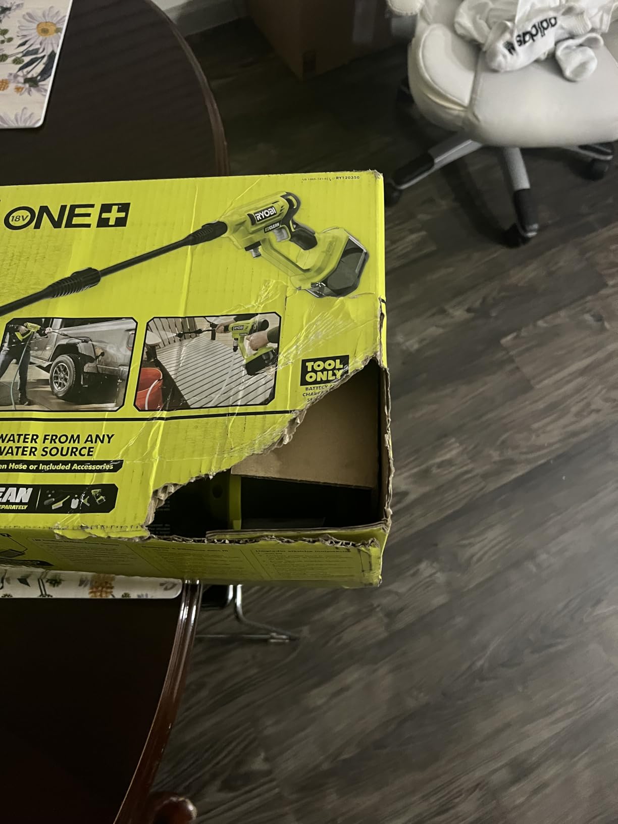 Ryobi RY18PW22A-0 18V ONE+ Battery Pressure Lance 182 l/h 22 Bar (Body Only) customer photo 2