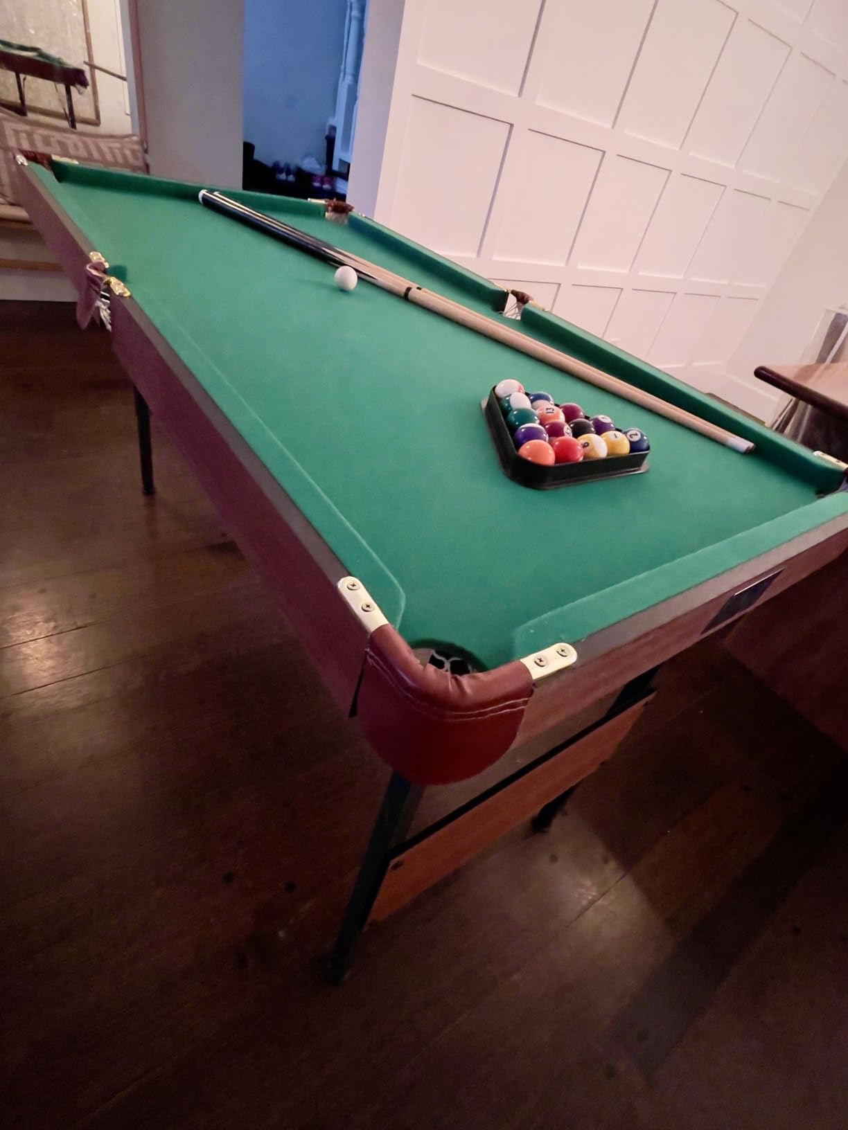 RACK Crux 55-inch Folding Billiard/Pool Table - Portable, Space-Saving Foldable Design customer photo 1