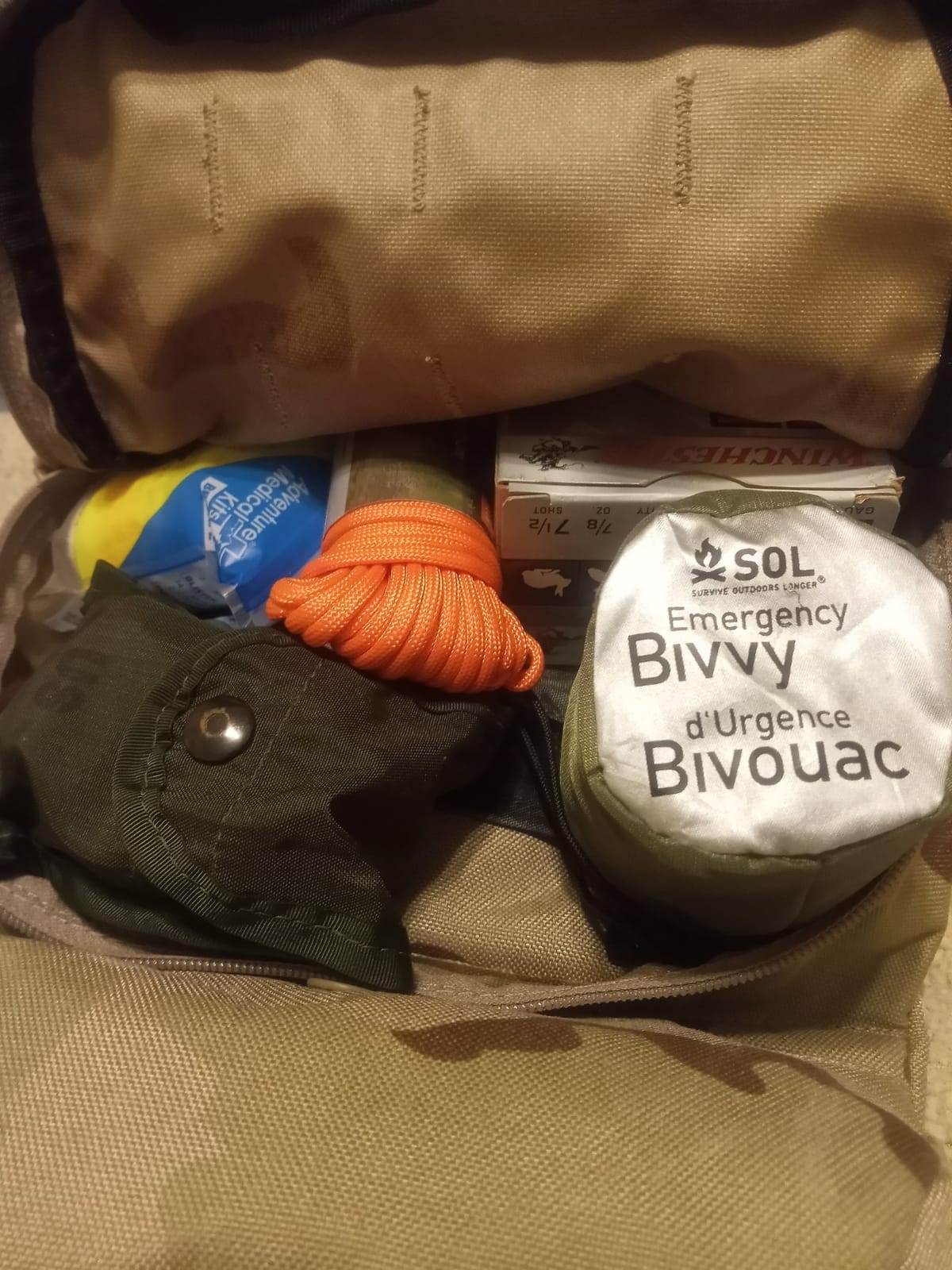 Survive Outdoors Longer 90% Emergency Bivvy - Comes with Survival Whistle & Tinder Paracord Drawstring - Add to Emergency Kit & Hiking Gear - Waterproof, Windproof & Tear-Resistant customer photo 1