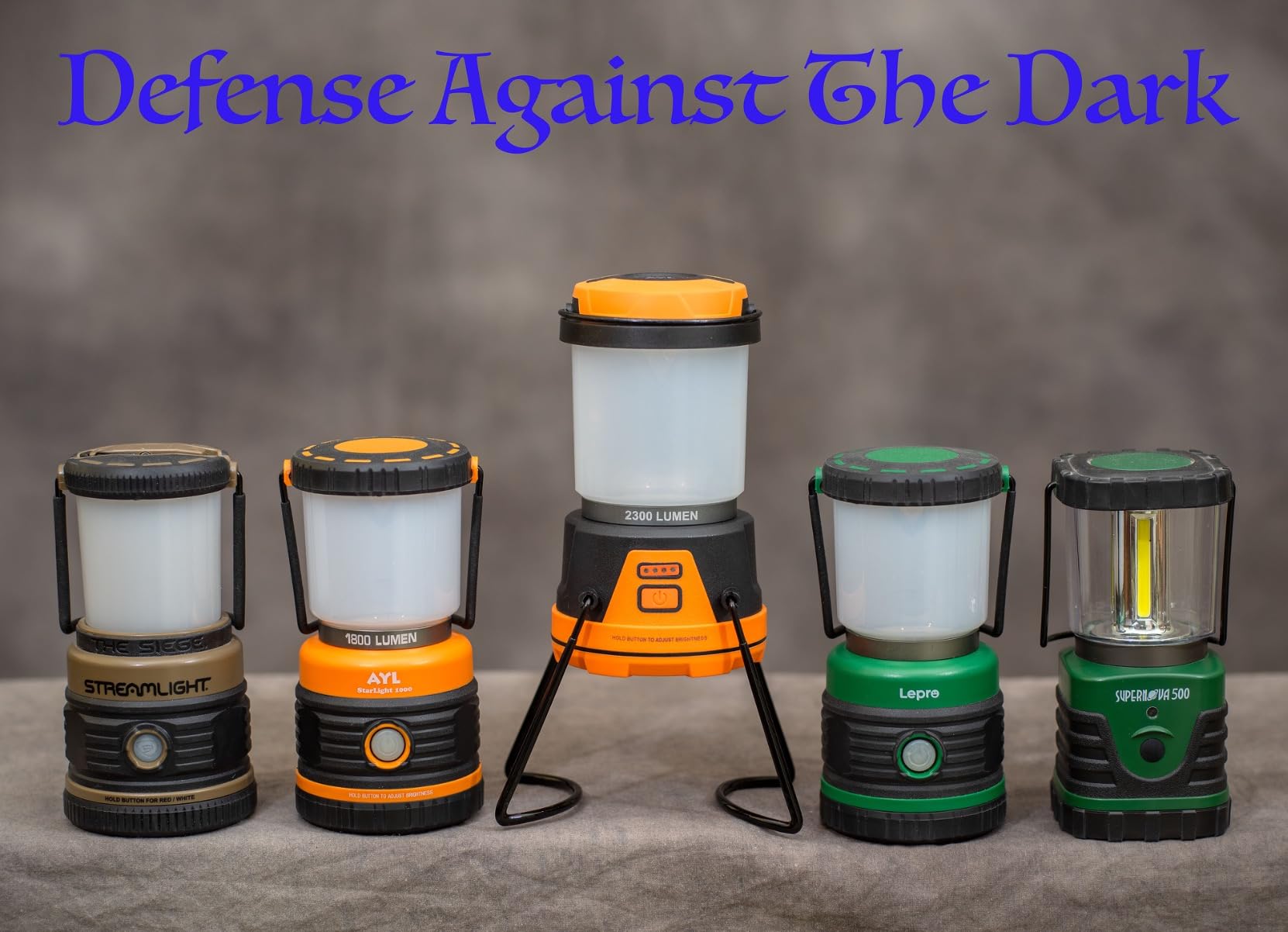 LED Camping Lantern Rechargeable, 1800LM, 4 Light Modes, 4400mAh Power Bank, IP44 Waterproof, Perfect Lantern Flashlight for Hurricane, Emergency, Power Outages, Home and More, USB Cable Included customer photo 1