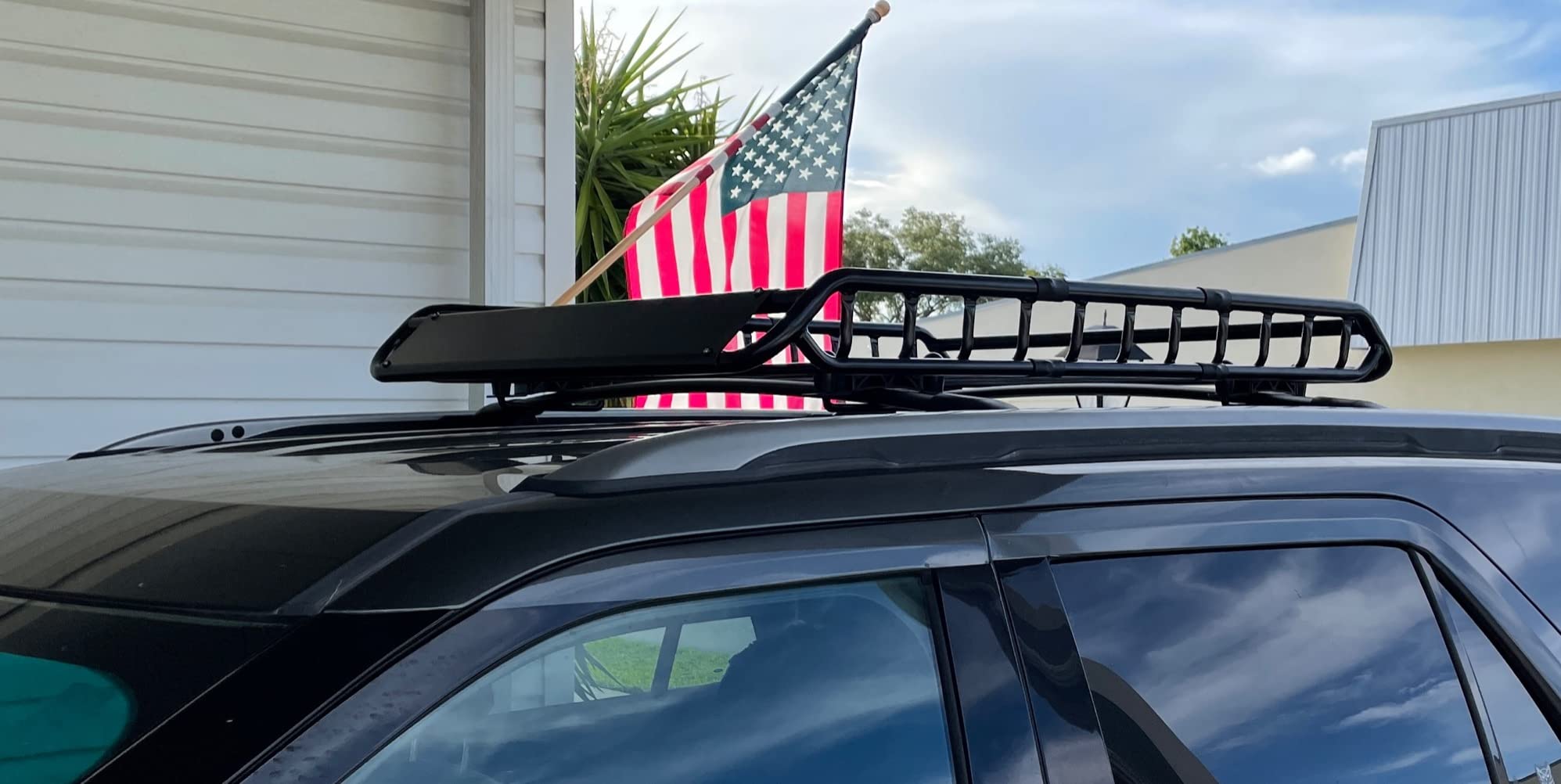 Richeer 220LBS Roof Rack Cross Bars for 2016-2019 Explorer | (Limited/XLT/Sport/Platinum) with Side Rails,Heavy Duty Aluminum Cross Bar for Cargo Racks Rooftop Luggage Carrier Canoe customer photo 1