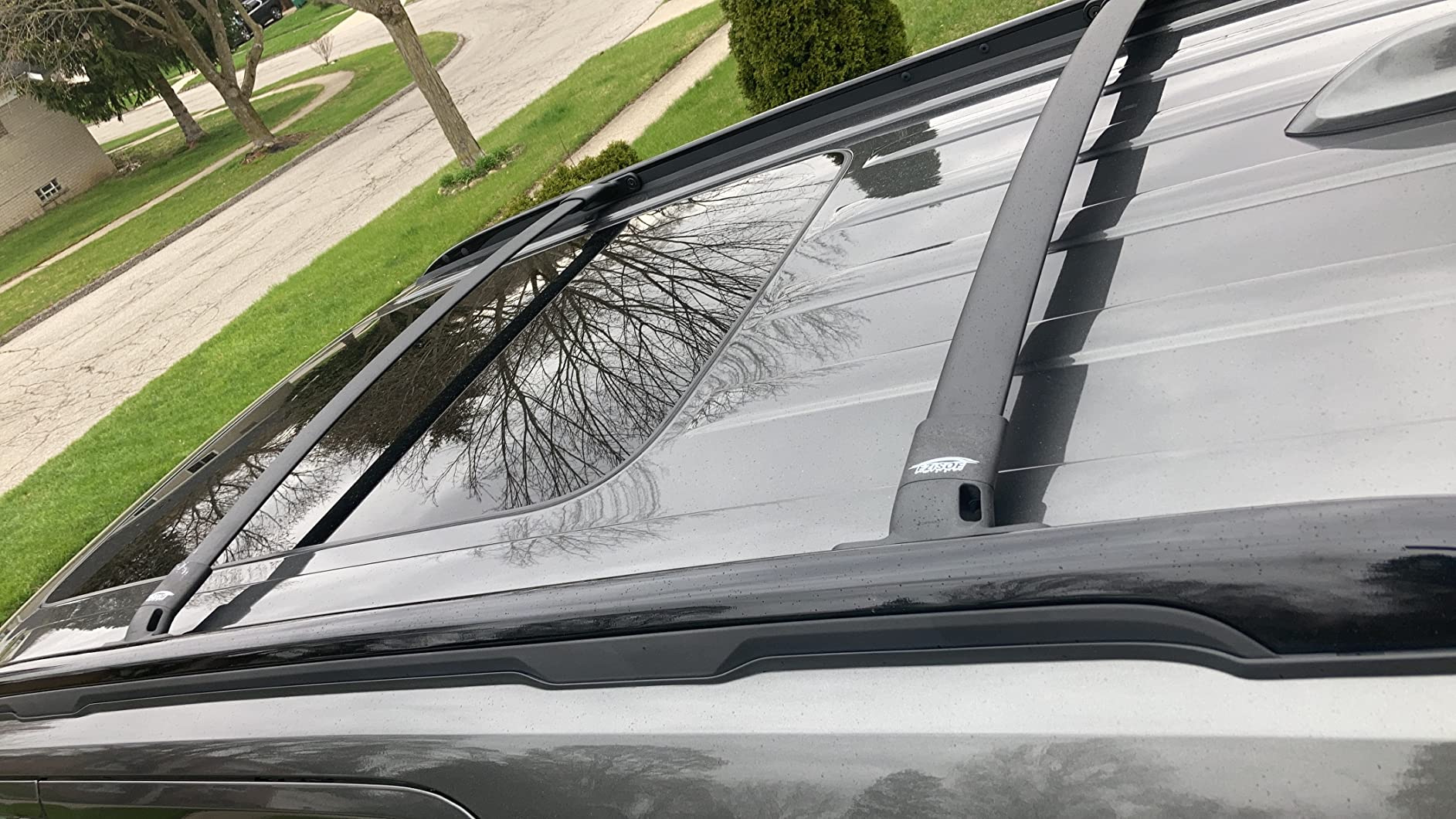 Richeer 220LBS Roof Rack Cross Bars for 2016-2019 Explorer | (Limited/XLT/Sport/Platinum) with Side Rails,Heavy Duty Aluminum Cross Bar for Cargo Racks Rooftop Luggage Carrier Canoe customer photo 2