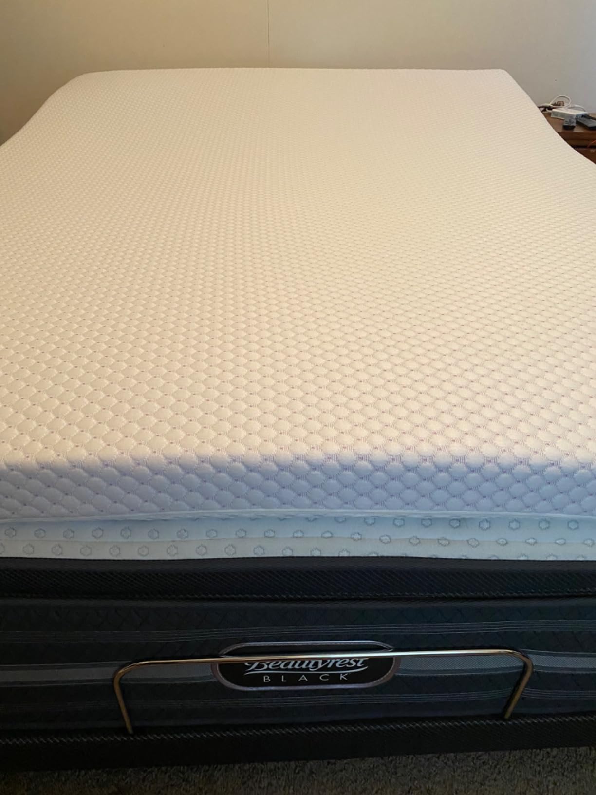 PERLECARE Queen Mattress Topper, 3 Inch Gel Memory Foam Mattress Topper for Pressure Relief, Premium Soft Cooling Sleep, Non-Slip Design with Removable & Washable Cover, Oeko-Tex Certified customer photo 1