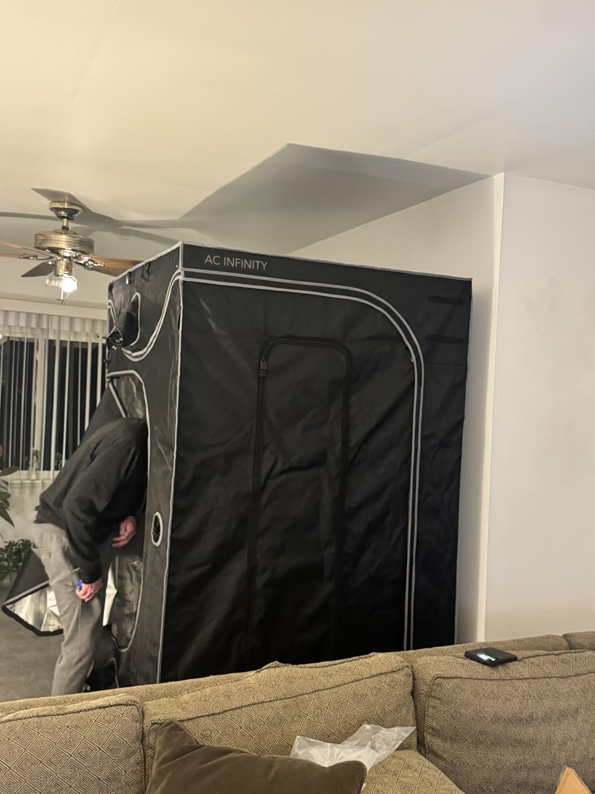 AC Infinity CLOUDLAB 642, Advance Grow Tent 4x2, Thickest 1