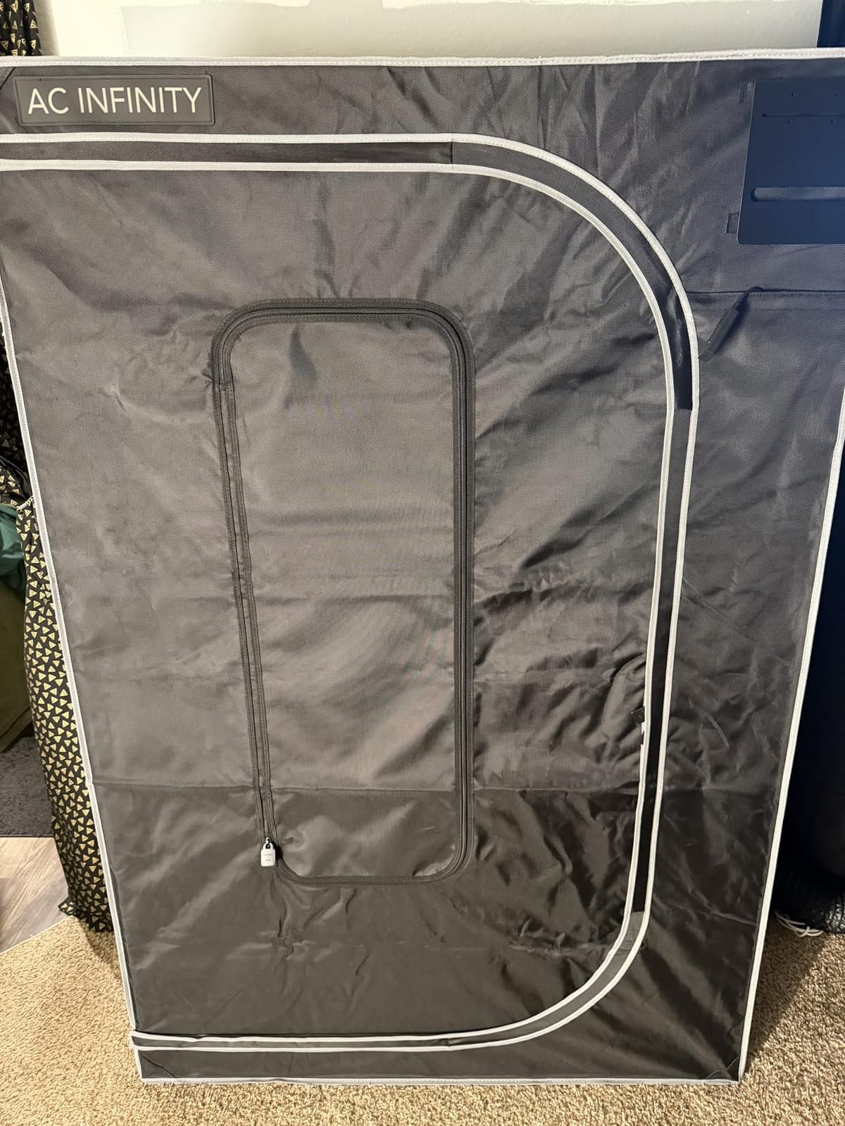 AC Infinity CLOUDLAB 422, Advance Grow Tent 2x2, Thickest Poles & Mylar | Largest Zipper Window, 2000D Mylar Canvas, 1
