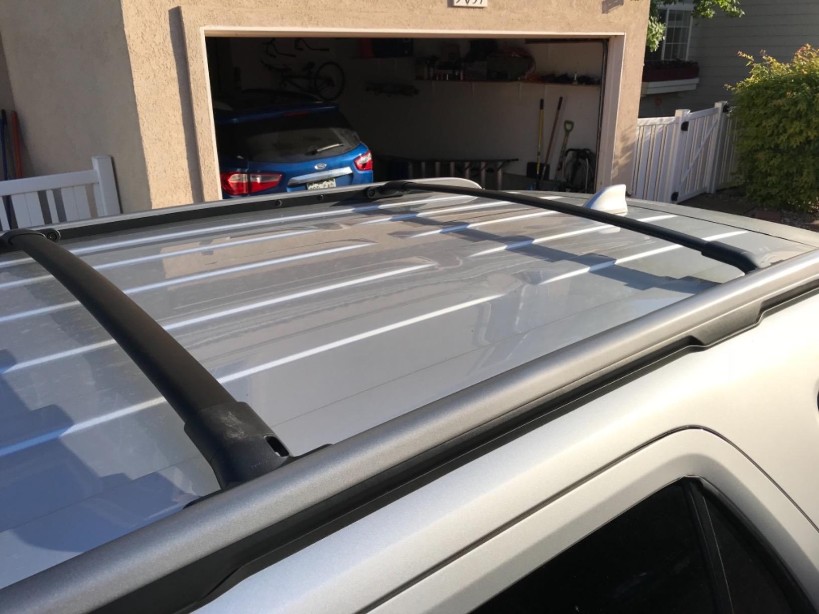 BRIGHTLINES Crossbars Roof Racks Replacement for Ford Explorer 2020-2026 | Easy installation. Hook directly to the roof side rails. Aerodynamic design to reduce wind noise customer photo 2