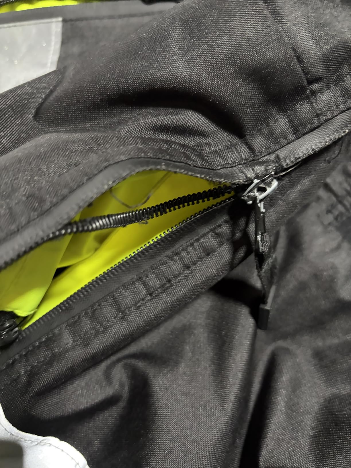 Pioneer Hi Vis Waterproof Heated Safety Bomber Jacket - Winter Rain Gear for Men - Reflective Tape - Detachable Hood customer photo 1