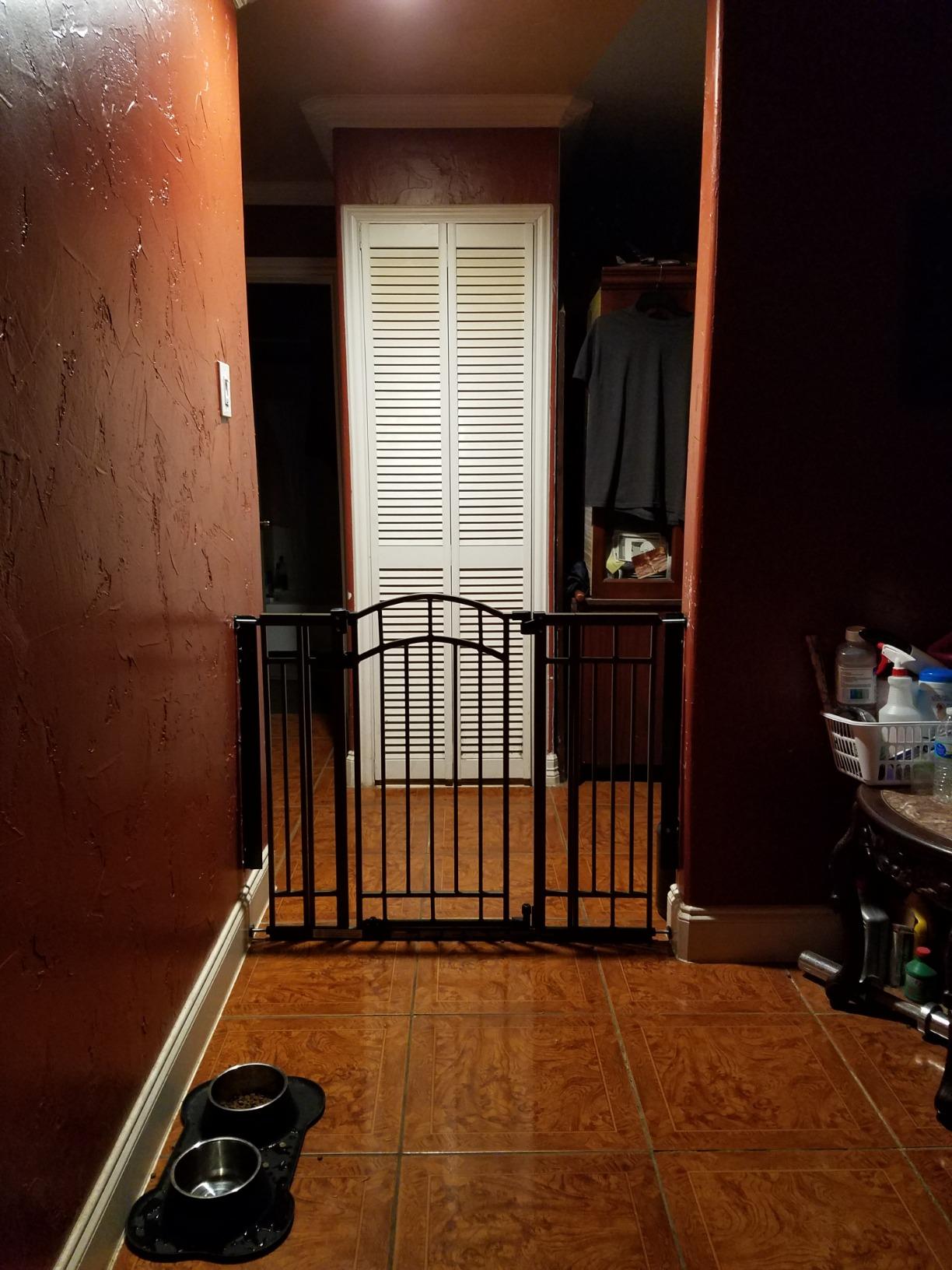 Ingenuity Multi-Use Decorative Extra Tall Walk-Thru Baby Gate, Fits Openings 28.5-48 Inch, 36