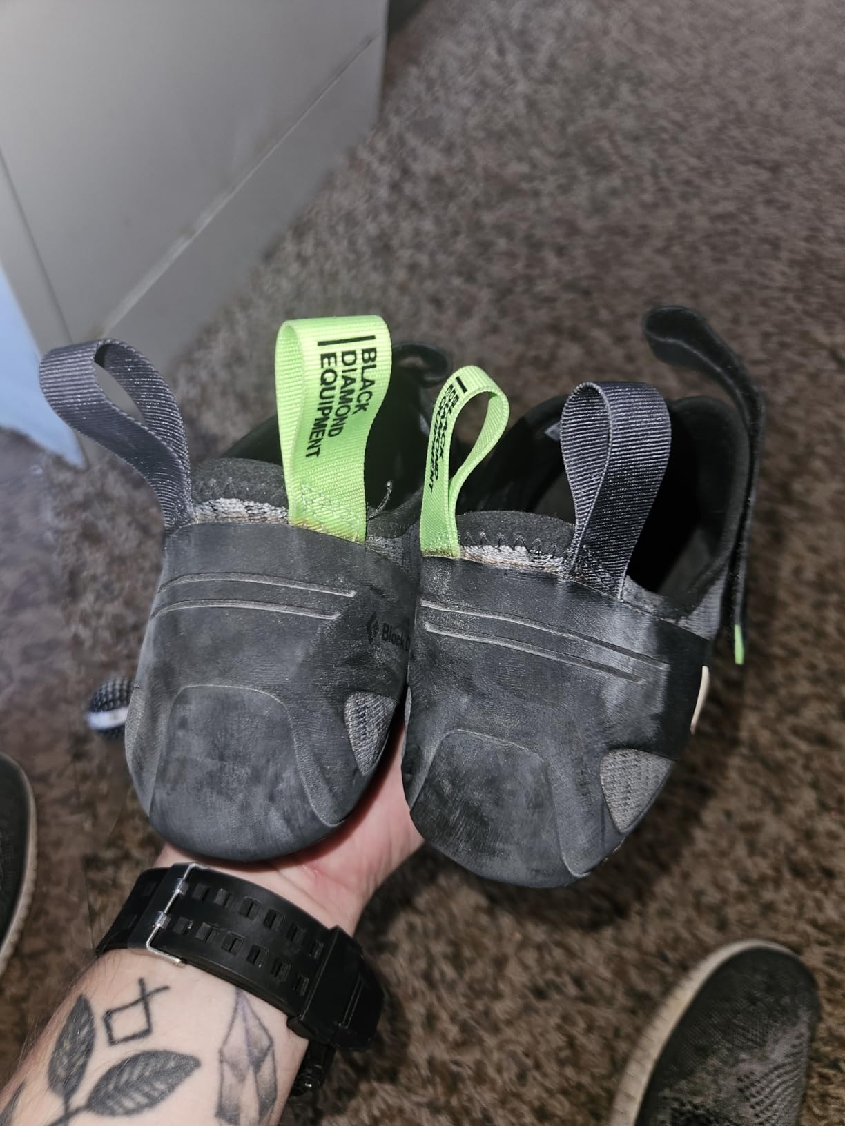 BLACK DIAMOND Men's Momentum Lace or Strap Rock Climbing Shoes, Gym/Outdoor customer photo 1