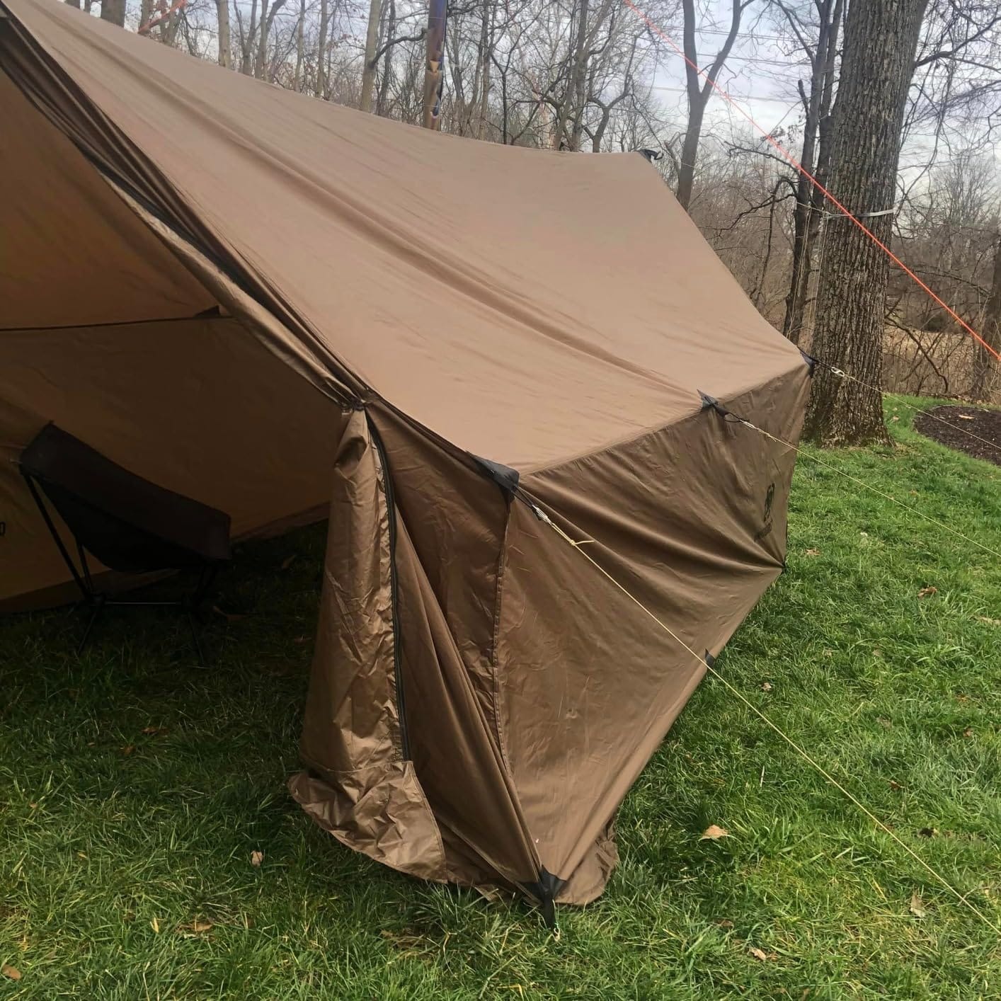 OneTigris TEGIMEN Hammock Hot Tent with Stove Jack - Spacious, Versatile Wall Tent with Snow Skirt - 3000mm Waterproof customer photo 1