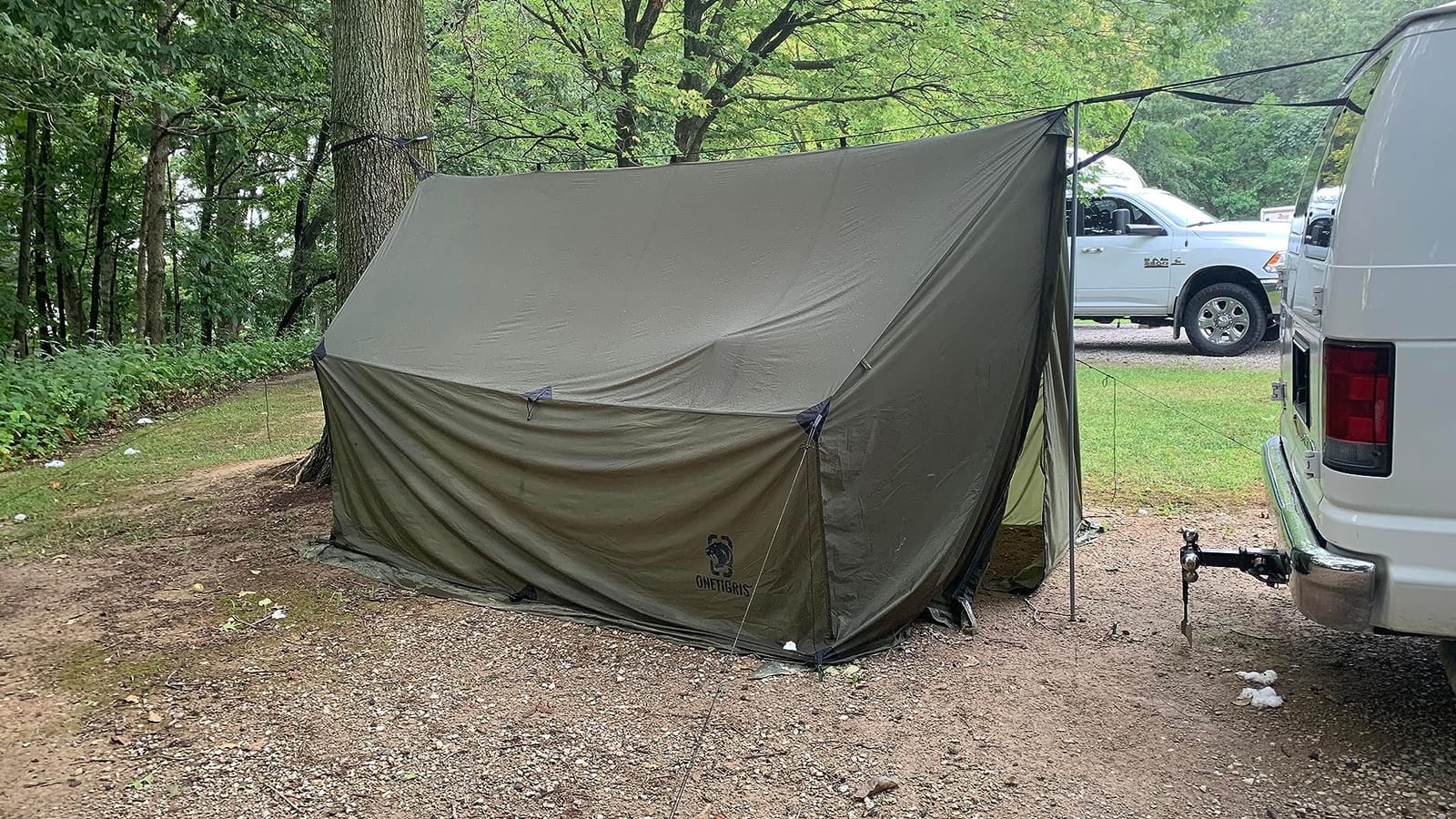 OneTigris TEGIMEN Hammock Hot Tent with Stove Jack - Spacious, Versatile Wall Tent with Snow Skirt - 3000mm Waterproof customer photo 2