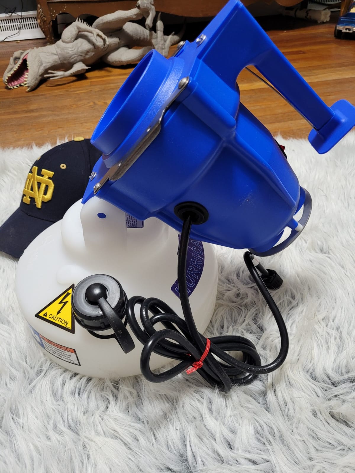 Hurricane ES Electrostatic Corded ULV Hand Carry 1-Gallon Fogger Adjustable Particle Size 10-50 Microns customer photo 1