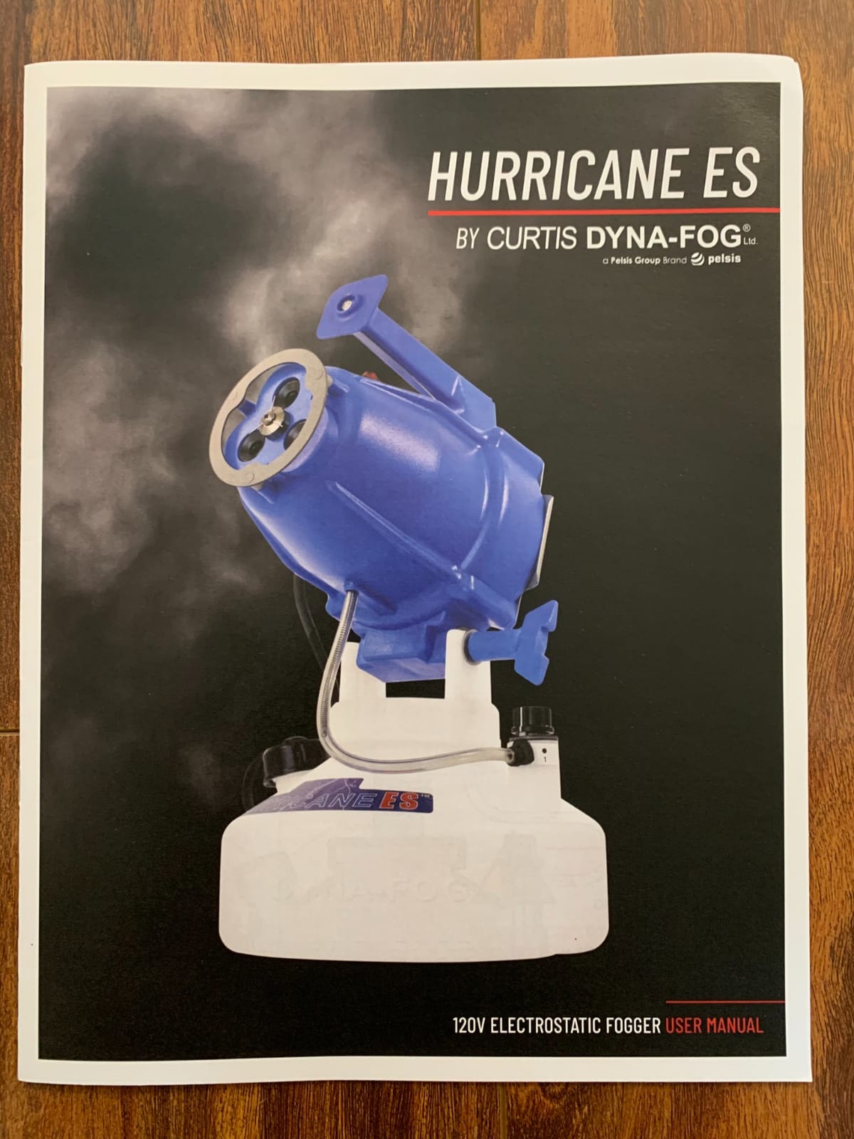 Hurricane ES Electrostatic Corded ULV Hand Carry 1-Gallon Fogger Adjustable Particle Size 10-50 Microns customer photo 2