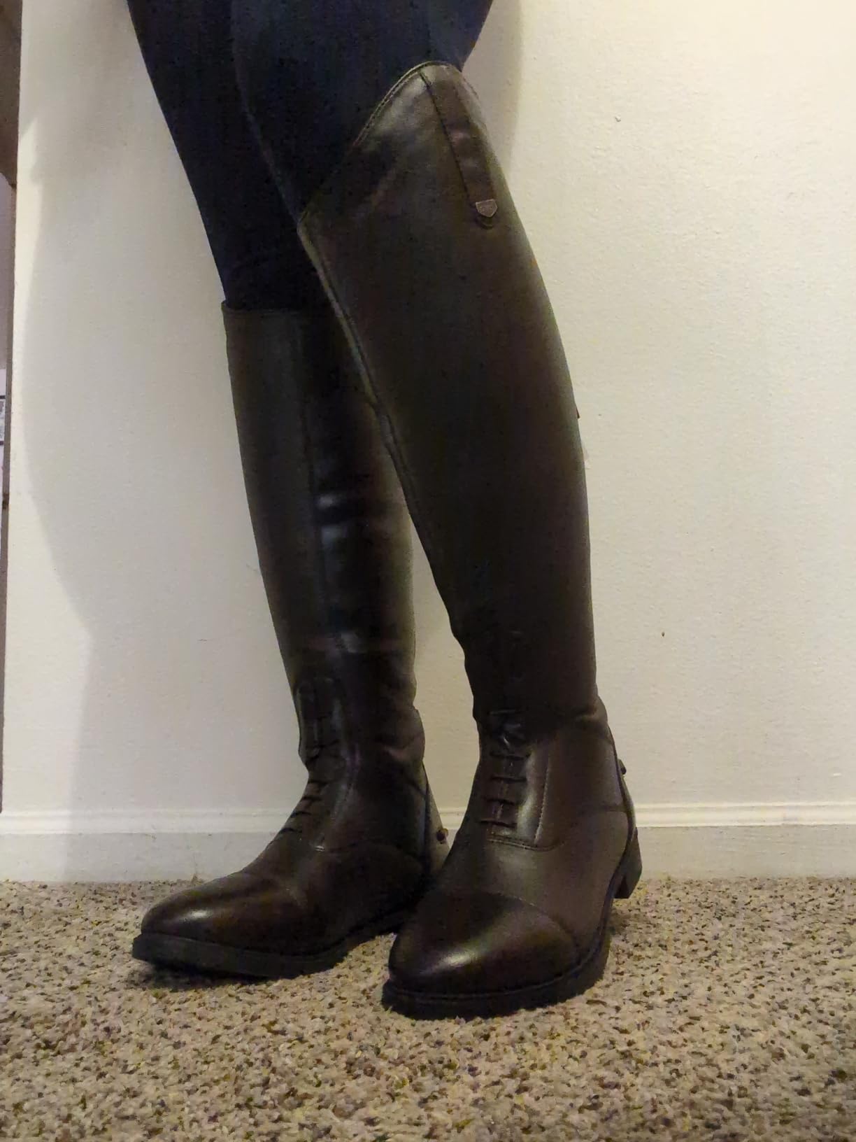 HORZE Rover Women's Synthetic Leather Equestrian Boots for Horse Riding customer photo 2