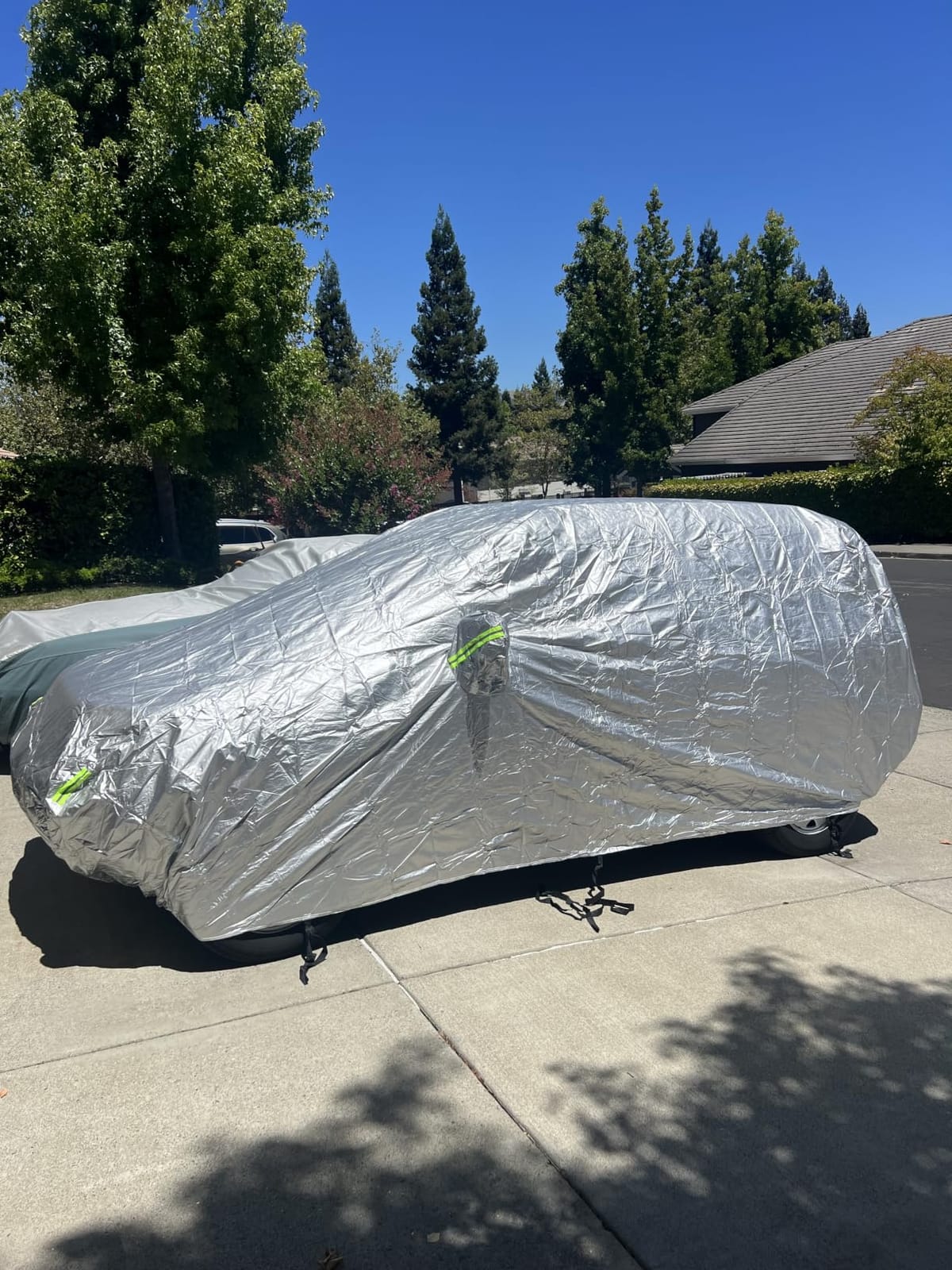 Car Cover, SUV Waterproof Car Covers for Automobiles All Weather | All Season, UV Hail Protection, Snowproof Full Car Cover, Outdoor Full Cover, Universal Fit SUV Up to 190