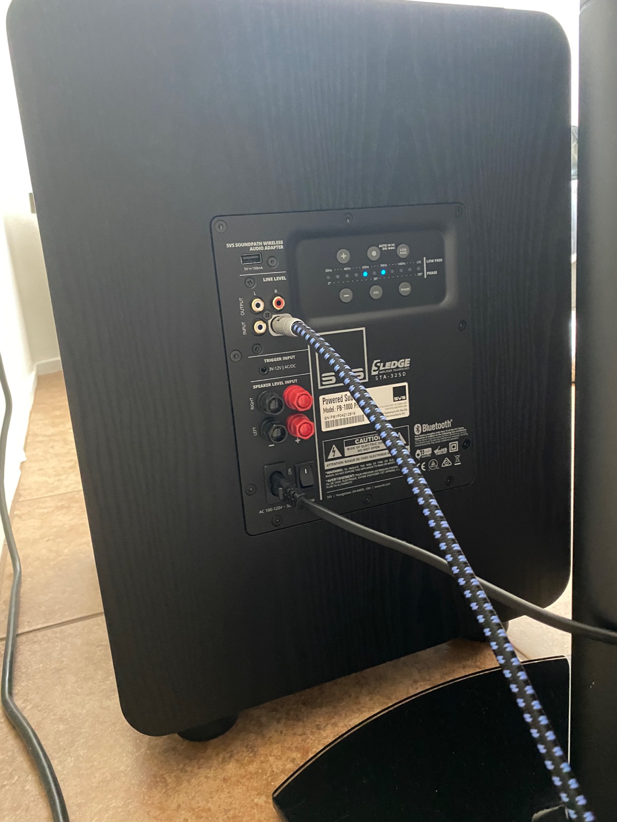 PB-1000 Pro Subwoofer (Black Ash) | 12-in Driver, 325 Watt RMS, Ported Cabinet customer photo 1