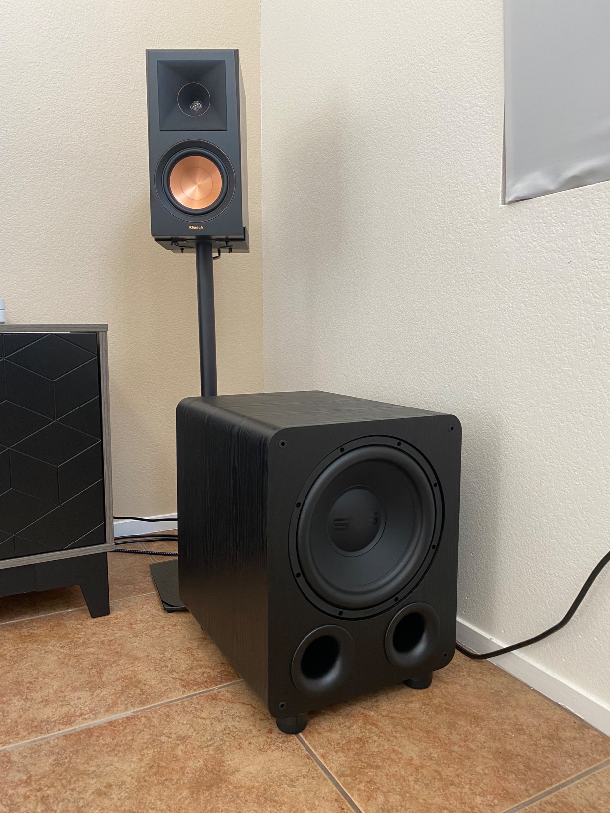 PB-1000 Pro Subwoofer (Black Ash) | 12-in Driver, 325 Watt RMS, Ported Cabinet customer photo 2