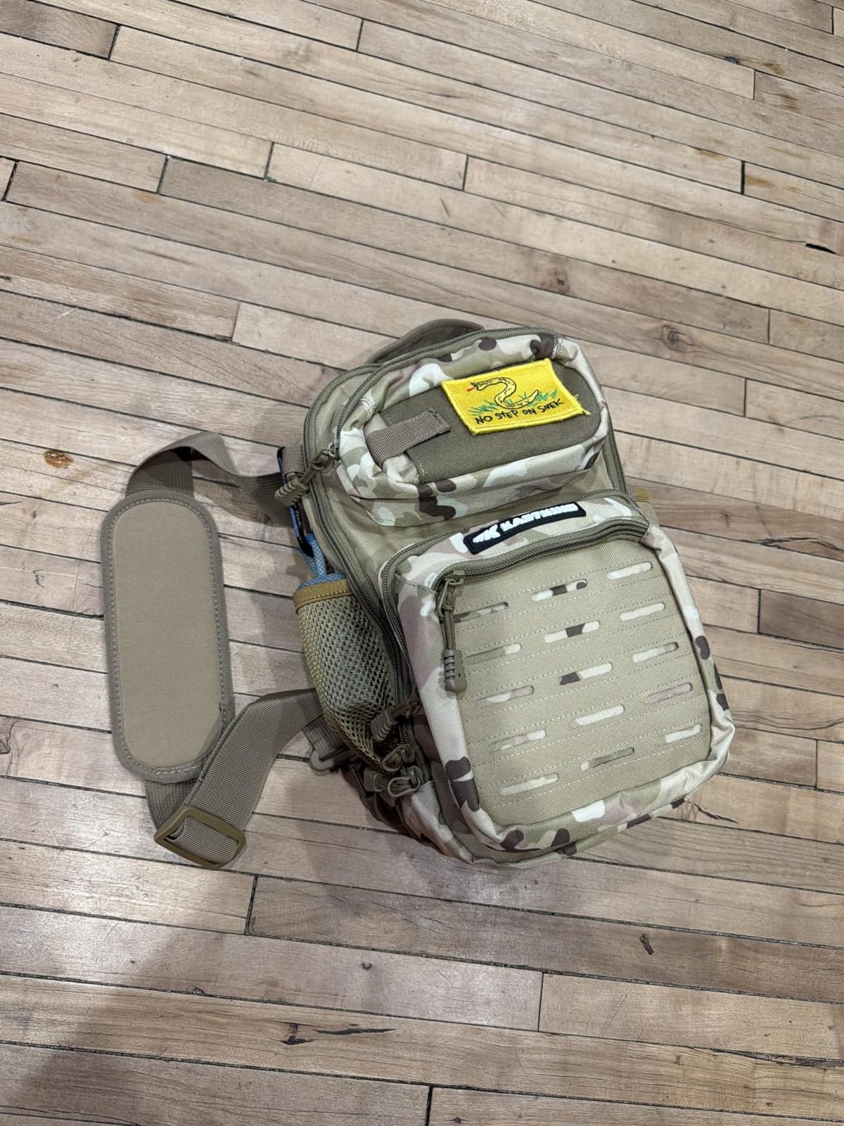 KastKing Blowbak Fishing Sling Bag, Fishing Backpack with Rod Holder, Molle System, Water-Resistant Material customer photo 1
