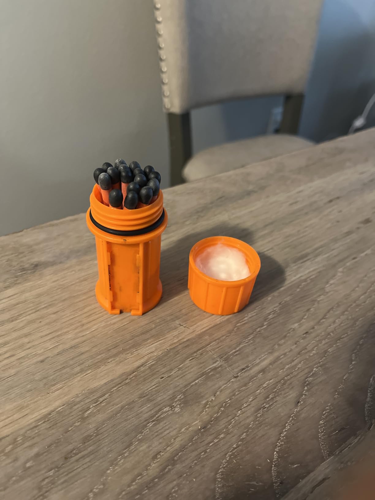 Stormproof Waterproof Matches, Weatherproof Submersible Match for Camping Hiking, a Must for Survival Kit- Windproof Match with Watertight Case -Emergency Fire Starter customer photo 1