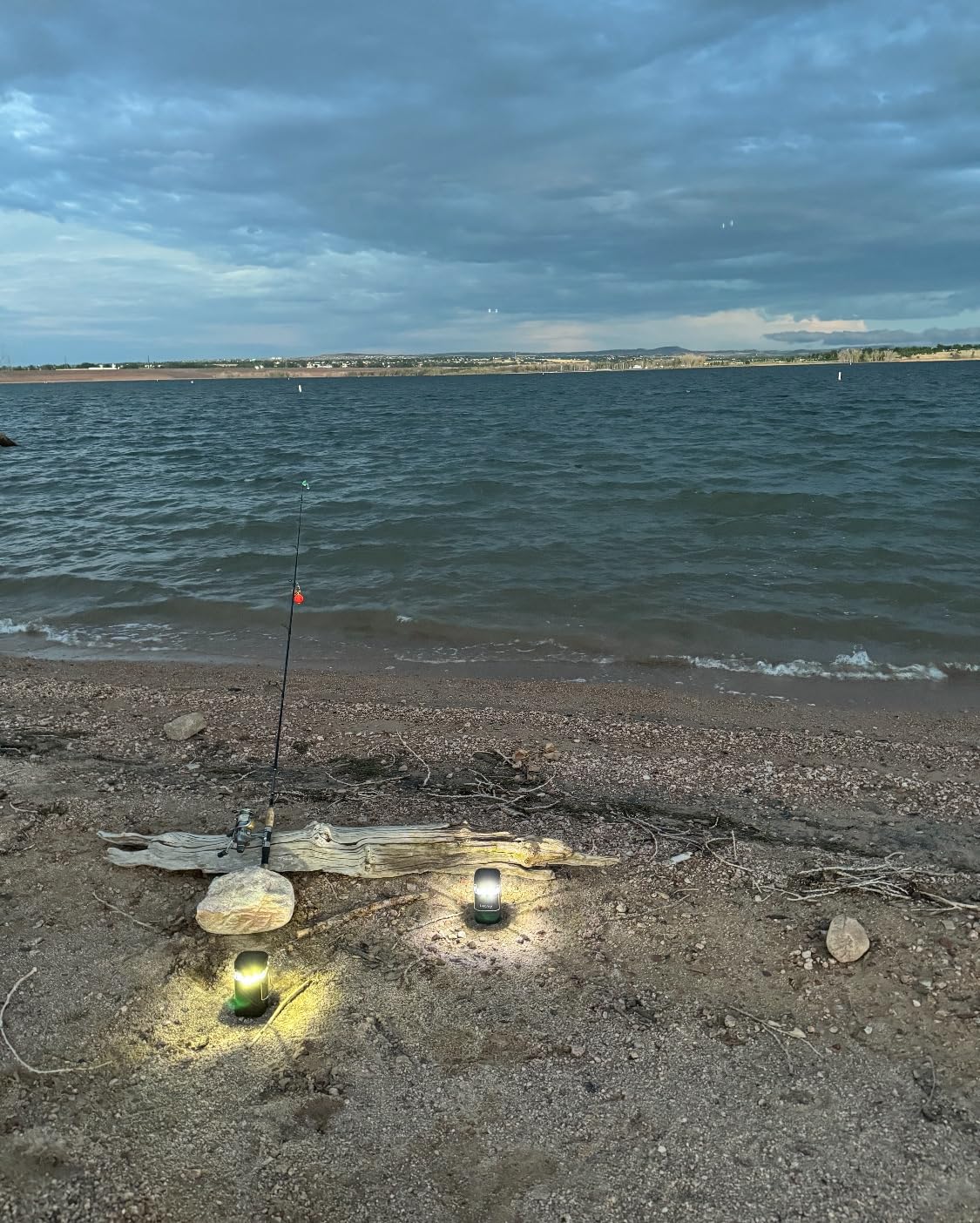 LETMY 4 Pack Camping Lantern, Rechargeable LED Lanterns, Solar Lantern Battery Powered Hurricane Lanterns Flashlight with 3 Powered Ways & USB Cable for Emergency, Power Outage, Hurricane Supplies customer photo 2