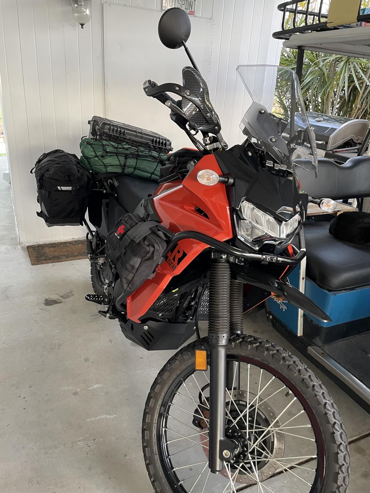 Tusk Pilot Pannier Bags Black/Grey | Durable Soft Saddlebags with Roll-Top Closure, Waterproof Liners and Reflective Accents | Adventure Motorcycle Storage customer photo 1