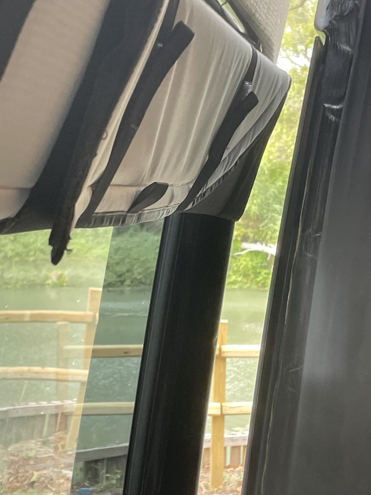 VanEssential Insulated Magnetic Blackout Window Cover Designed for Mercedes-Benz NCV3 & VS30 Sliding Door with Bare Metal Frame ONLY (Van Years 2007 to Current Year) - Cool Gray customer photo 1