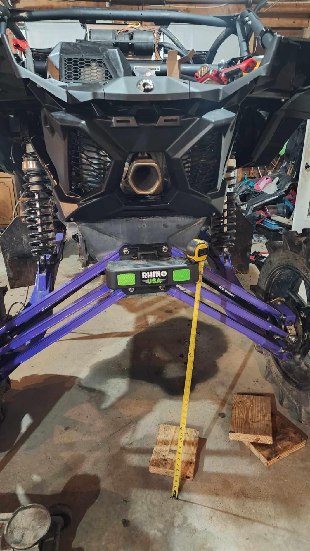Rhino USA Kinetic Recovery Rope, 1in x 30ft - Heavy Duty Snatch Strap | Shock-Absorbing Stretch for Smoother Pulls. Tow Rope/Snatch Strap for Truck, Jeep, UTV & ATV Off-Road Recovery. Gray customer photo 2