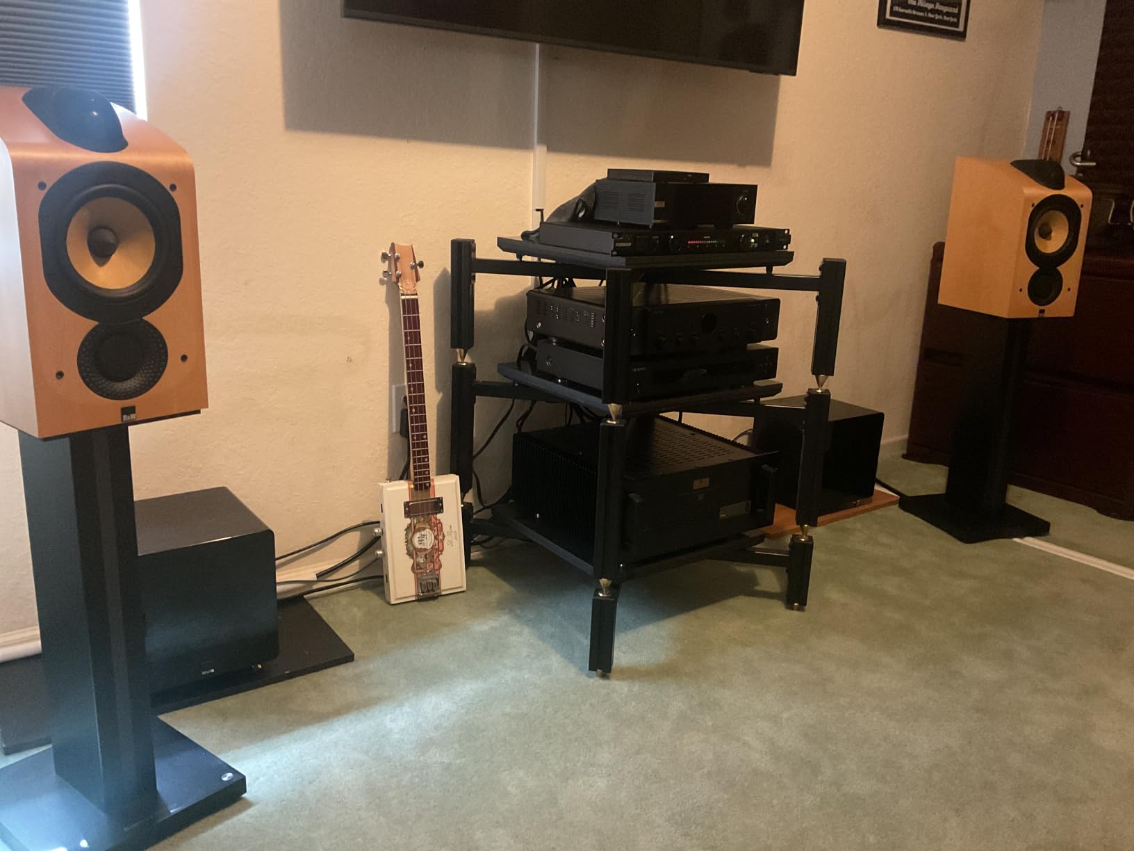 3000 Micro Subwoofer (Piano Gloss White) | Active Dual 8-in Drivers, 800 Watt RMS, Sealed Cabinet customer photo 2