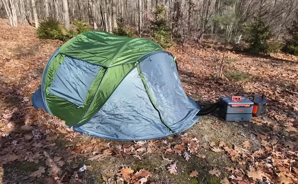 AYAMAYA Waterproof 4/6 Person Easy Pop Up Tents for Camping with Vestibule | Instant Setup, Double-layer Anti-condensation, Porch Poles Included, Large Size for Family Camping, Hiking, Travelling customer photo 1