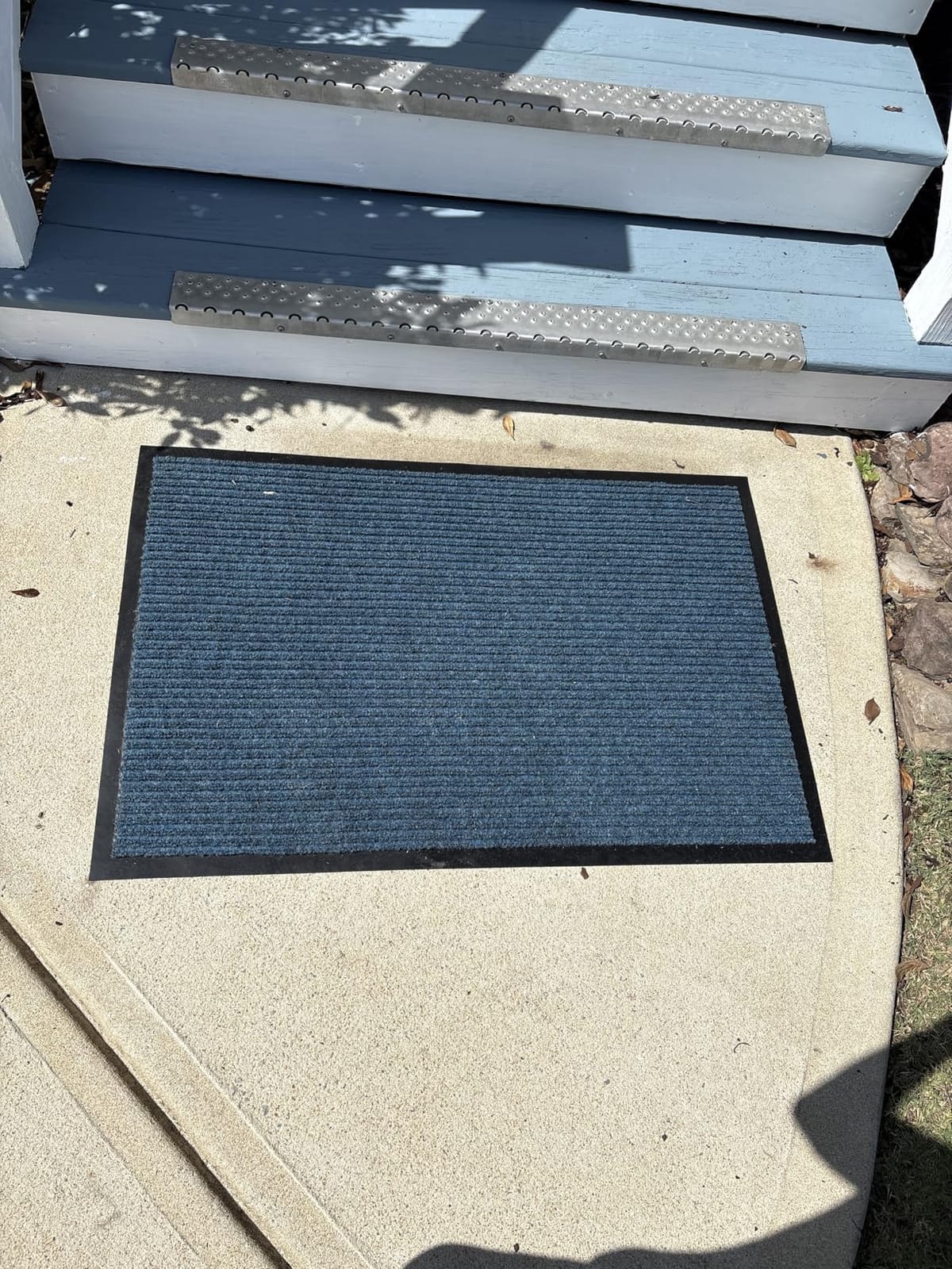 Consolidated Plastics Brush Dry Mat - Made in USA, Heavy-Duty Commercial DoorRug for Indoor/Outdoor Entryways, Non-Slip Backing for High-Traffic Areas (2' W x 3' L, Charcoal) customer photo 2