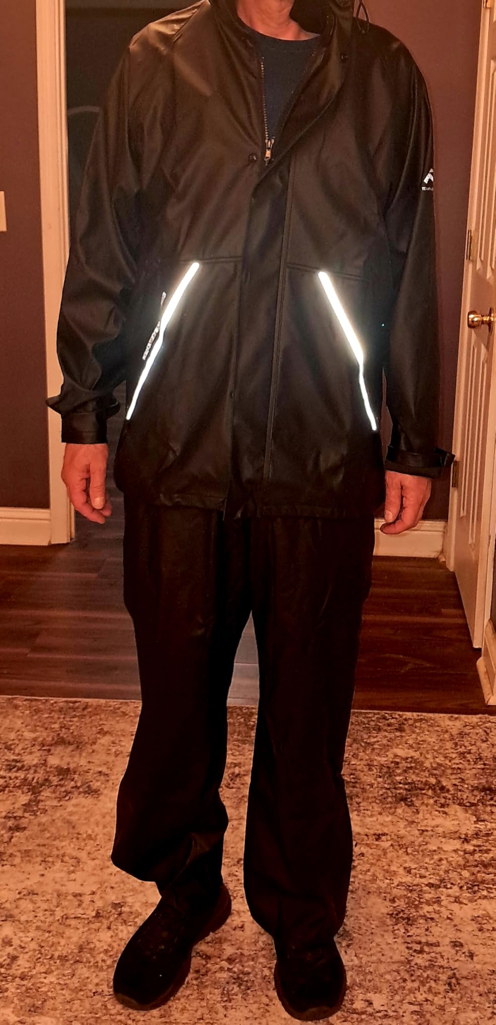 Rain Suits for Fishing Waterproof Rain Gear for Men Women Heavy Duty customer photo 1