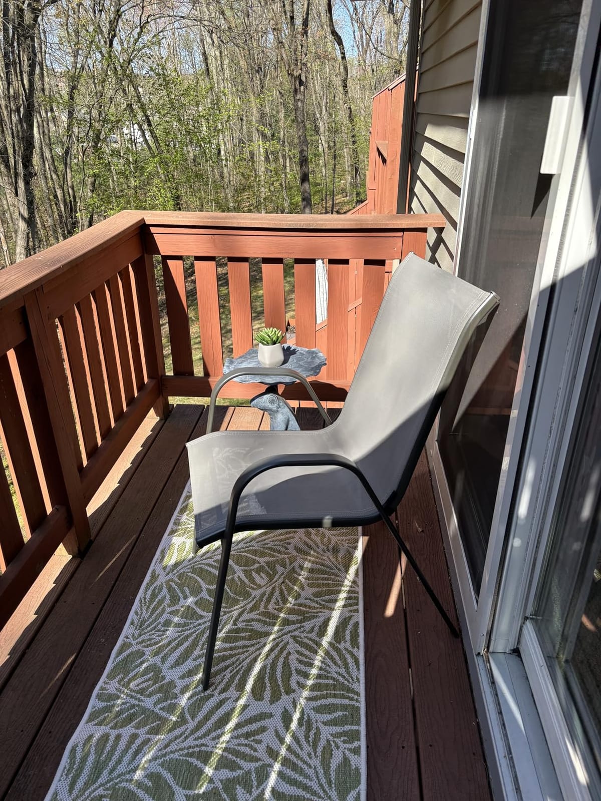Keen Home Design Waterproof Outdoor Area Rug, Patio Deck Porch, 5x8 | Fade Resistant In Direct Sun, Dries In Hours, Low Pile That Doors Clear; Ideal For Balcony, Sunroom, Kitchen, Mudroom customer photo 1