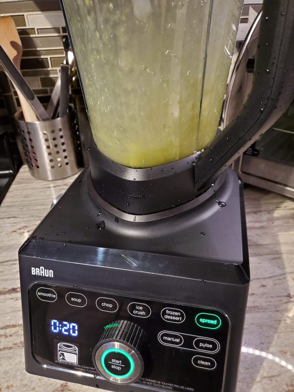 Braun TriForce Power Blender, 10-Speed, Heated Blend, Auto-Clean, 1600W | Triangular Jug for Faster Blending, 3 Texture Options, 18 Different Settings, 10 Speeds and Pulse, Stainless Steel Blades customer photo 1