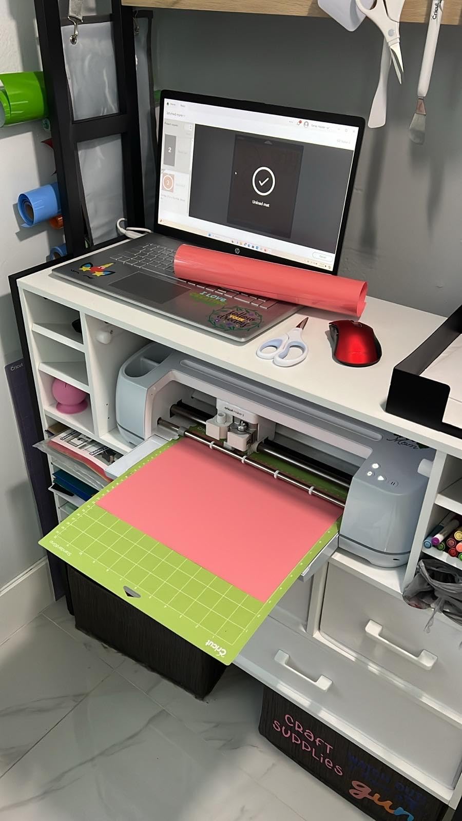 Cricut Maker 3 - Smart Cutting Machine, 2X Faster & 10X Force, Matless Cutting with Smart Materials, Cuts 300+ Materials, Bluetooth Connectivity customer photo 1