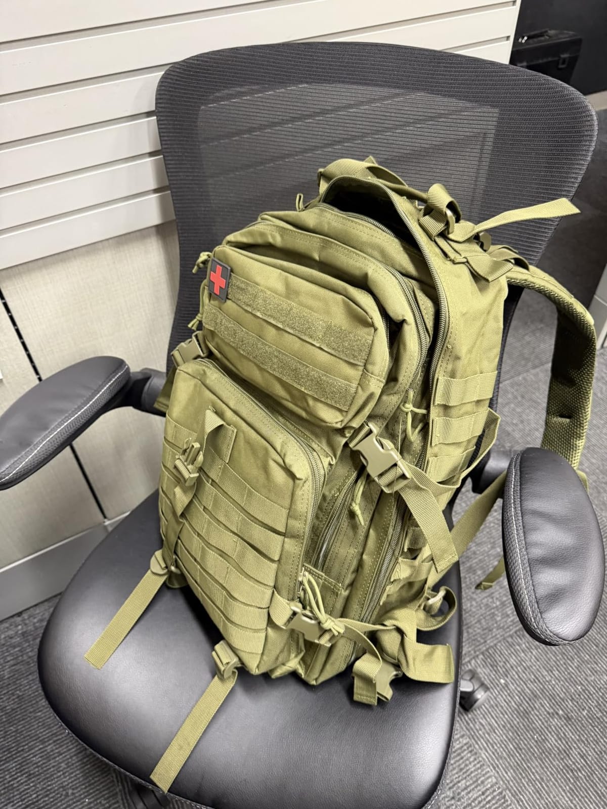 QT&QY 45L Military Tactical Backpacks For Men Camping Hiking Trekking Daypack Bug Out Bag Lage MOLLE 3 Day Assault Pack customer photo 1