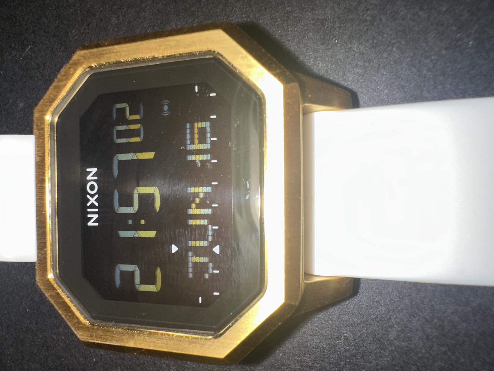 NIXON Siren SS A1211-100m Water Resistant Women's Digital Sport Watch | (36mm Watch Face, 18mm-16mm Silicone Band) customer photo 1
