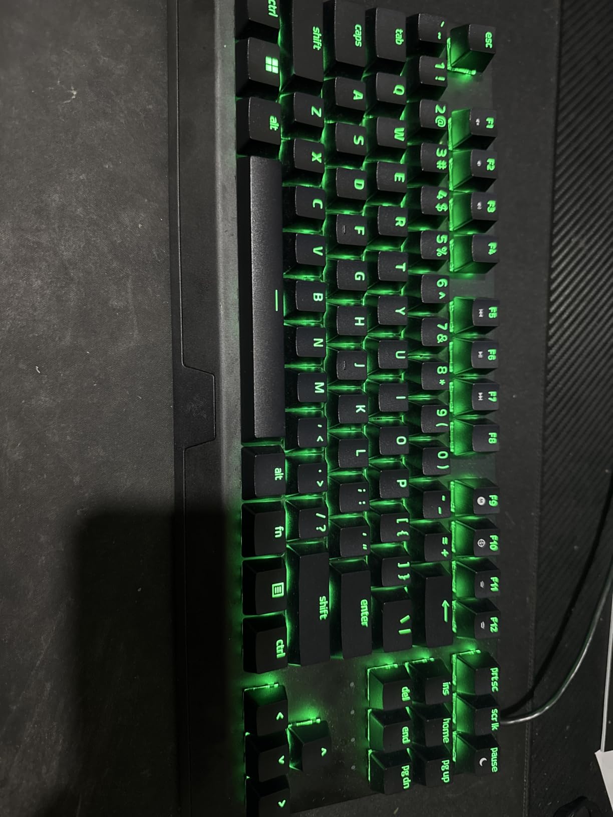 Razer BlackWidow V3 TKL Mechanical Gaming Keyboard, Yellow Switches, Black | Linear & Silent Mechanical Switches, Chroma RGB Lighting, Compact Form Factor, Programmable Macros customer photo 2