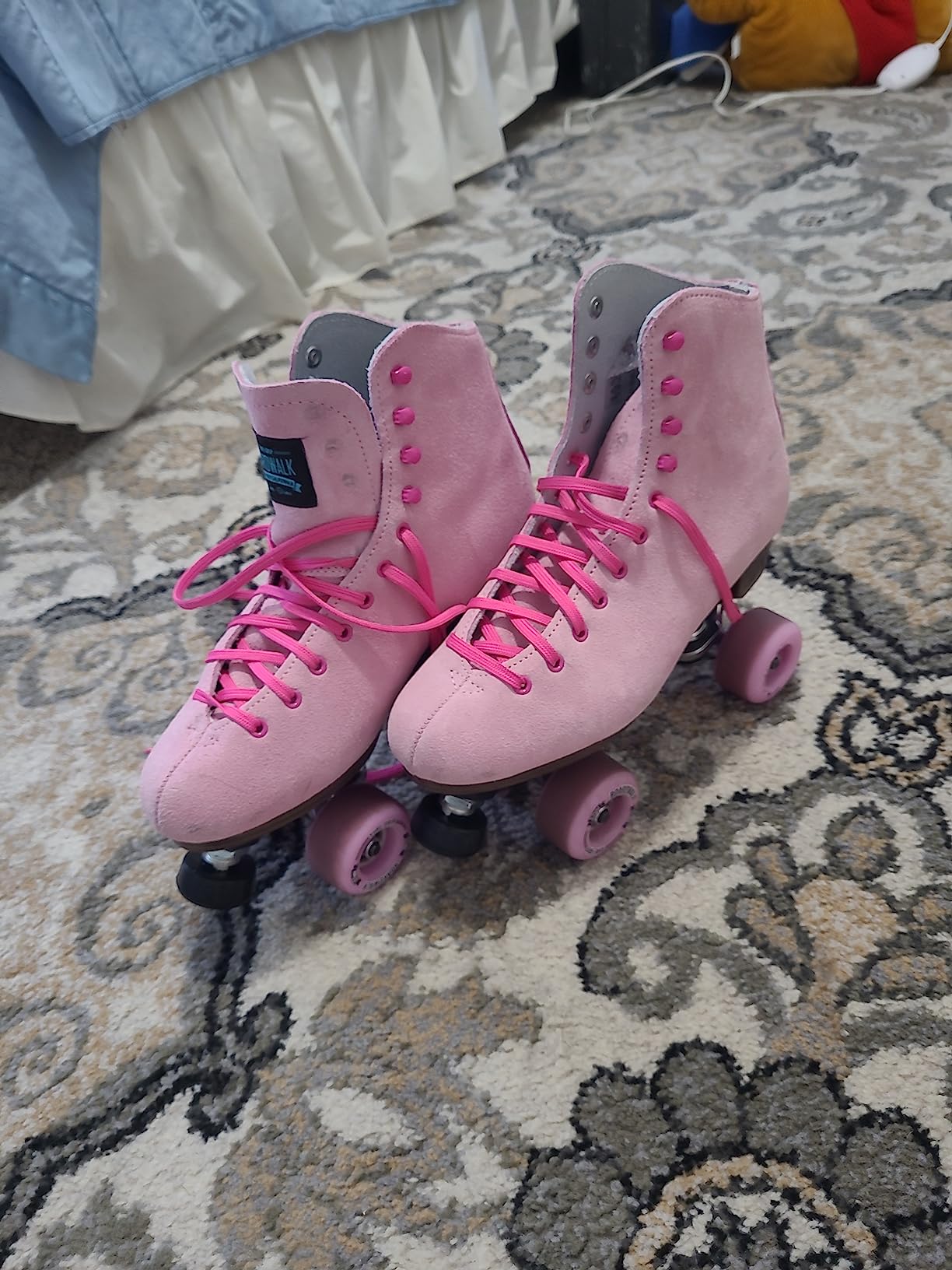 Sure-Grip Boardwalk Unisex Outdoor Roller Skates, Leather Boots, 82A Wheels customer photo 1