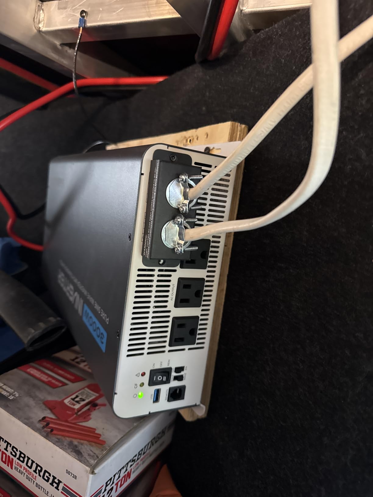 Renogy Inverter P2 3000W Pure Sine Wave Inverter 12V DC to 120V AC Converter for Home, RV, Truck, Camping, Trailer, with Wired Remote Controller, Support Li, AGM, SLD, Gel, FLD Batteries | Off-Grid Solar Power Inverters for Vehicles, with AC Outlet, 5V/2.1A USB, Hardwire Port, Remote Controller, Surge 6000W customer photo 2