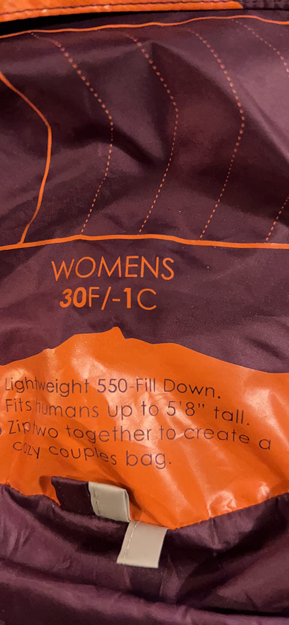 Kelty Galactic Down 30 Degree Sleeping Bag, 550 Fill Power RDS Trackable Down, Backpacking and Camping customer photo 2