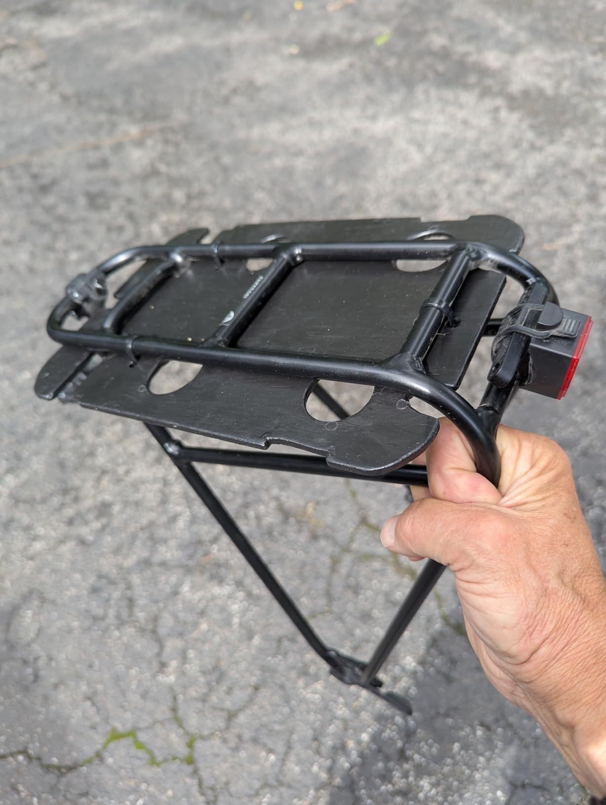 JXFUKAL Rear Bike Rack Bag with Rain Cover customer photo 2