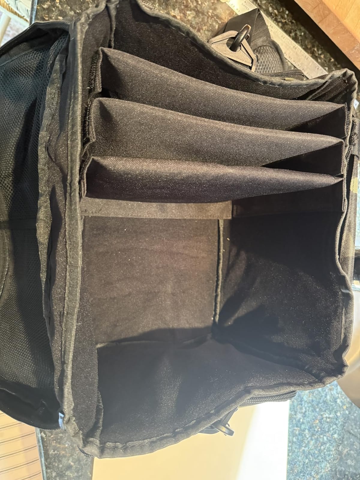 DSLEAF Tactical Gun Range Bag for 4 Handguns, Pistol Range Bag for Shooting | 6x Magazine Slots, Lockable Zipper, Extra Essentials Pockets, Portable Handle & Padded Shoulder Strap customer photo 2