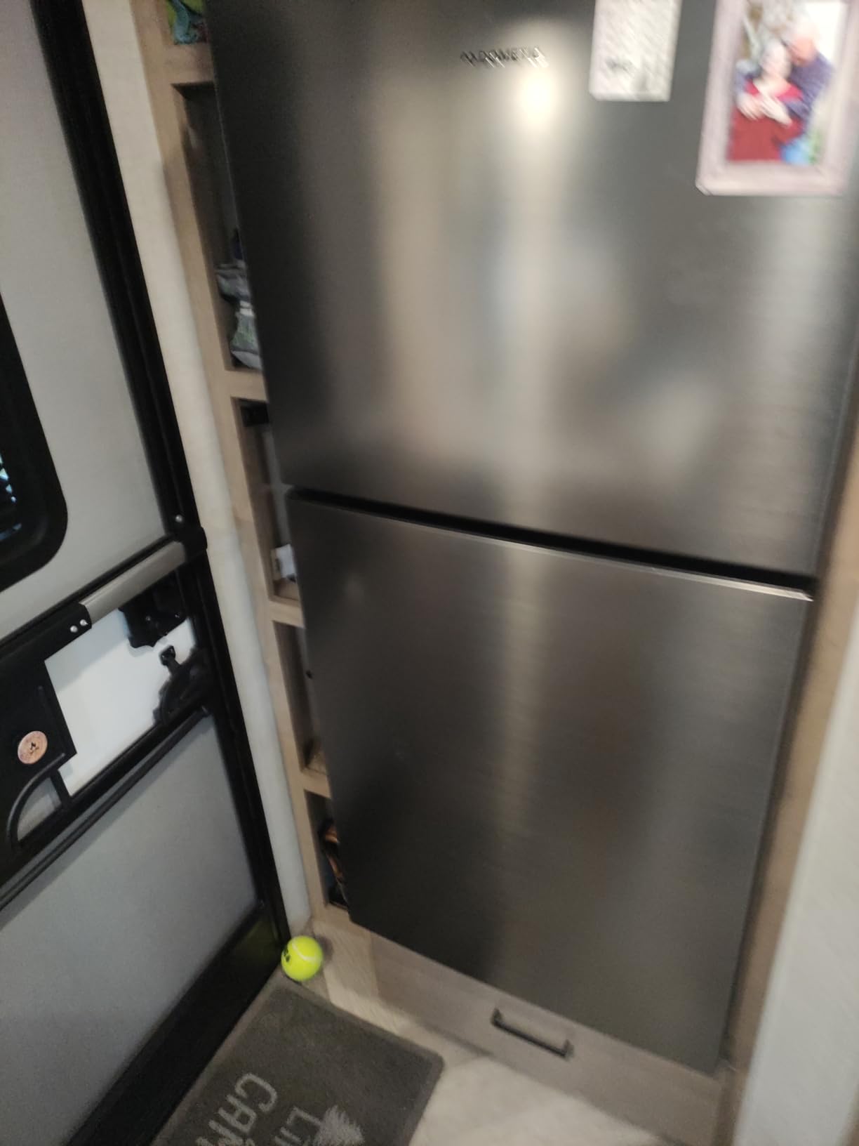 Dometic DMC4081CFRH RV Refrigerator - 8 cu.ft. Storage, 12VDC Compressor Cooling, Right Hinge customer photo 1